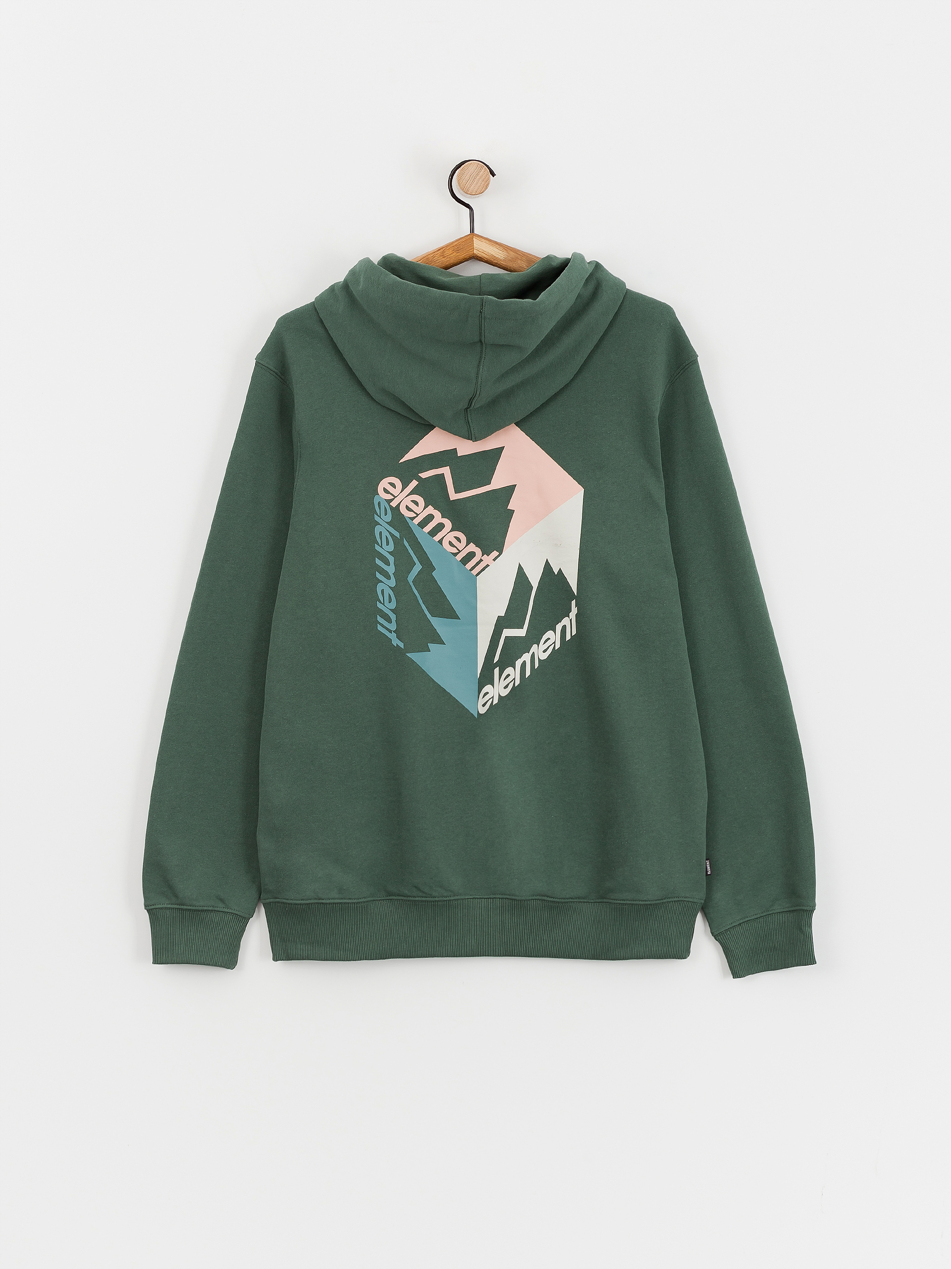 Mikina s kapucí Element Joint Cube HD (garden topiary)