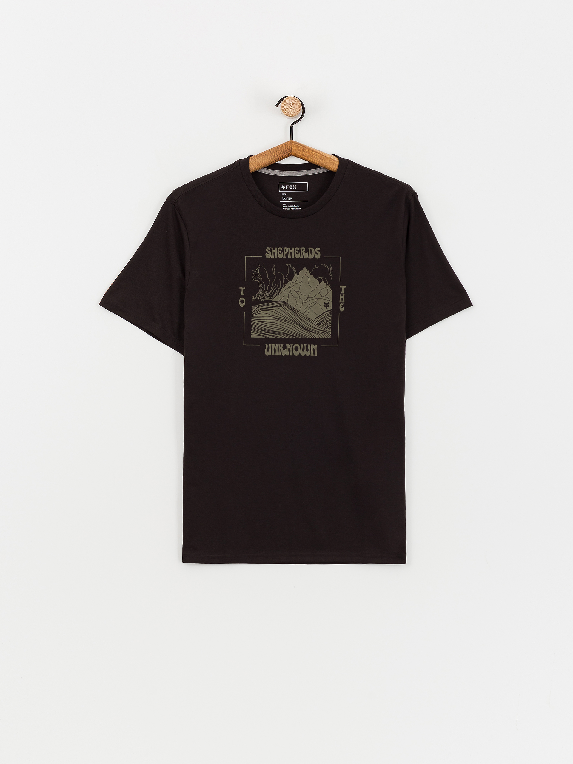 Tričko Fox Shepherds Tech (black)