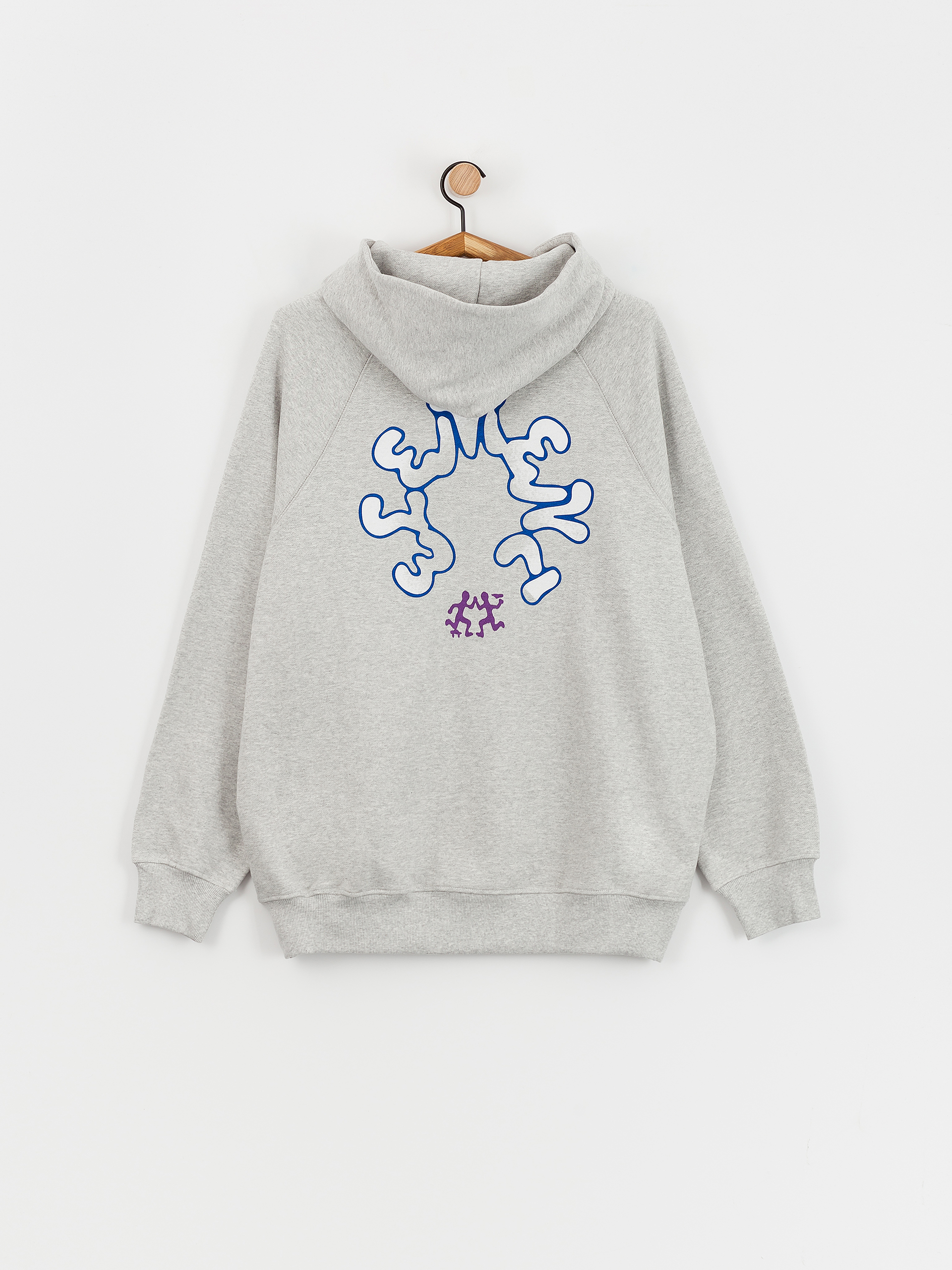 Mikina s kapucí Element Cornell Hiker HD (mid grey heather)