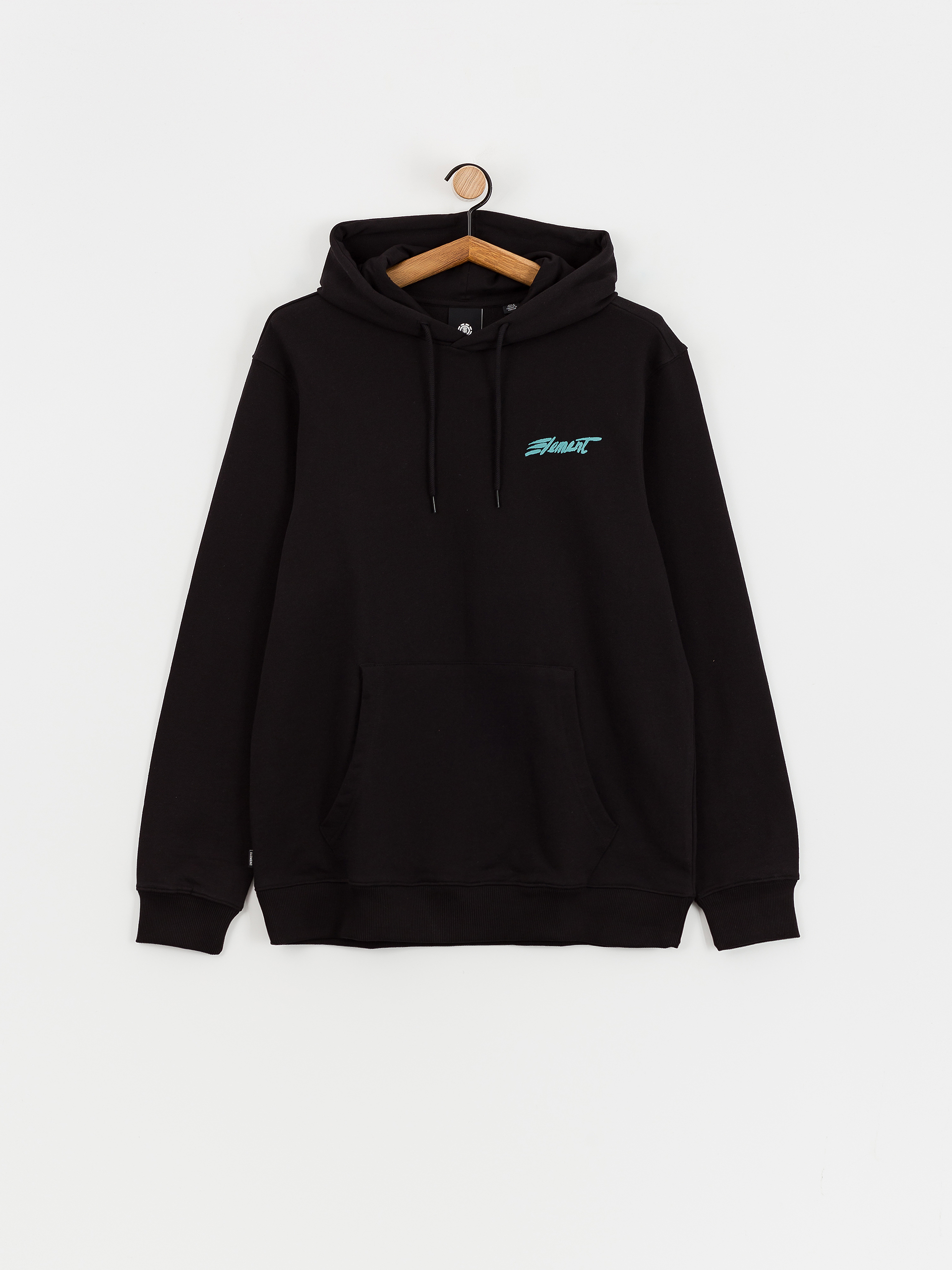 Mikina s kapucí Element Horizon HD (flint black)