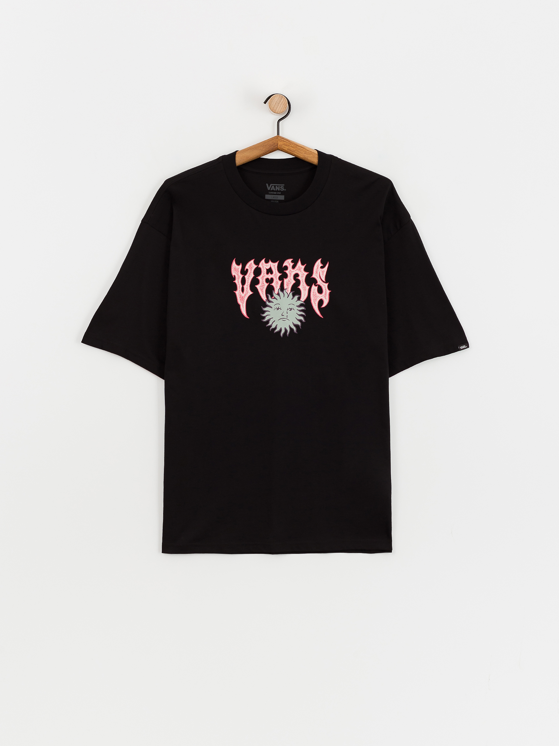 Tričko Vans Sunface (black)