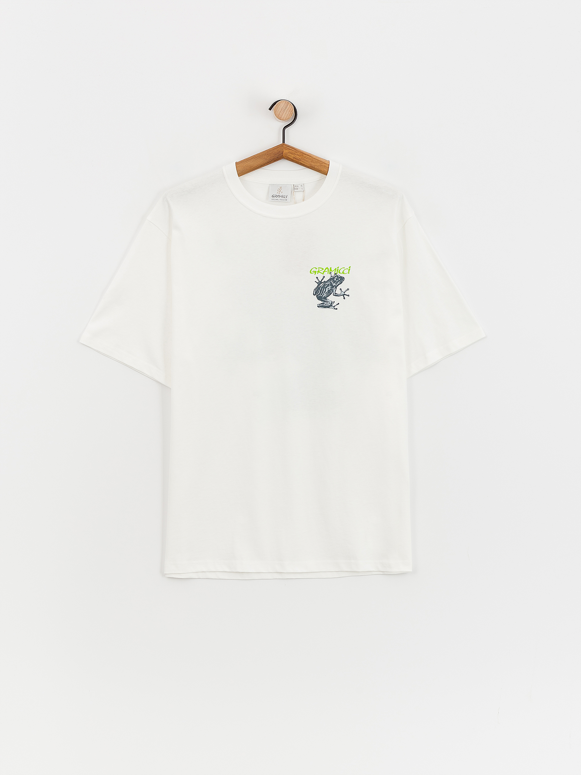 Tričko Gramicci Sticky Frog (white)