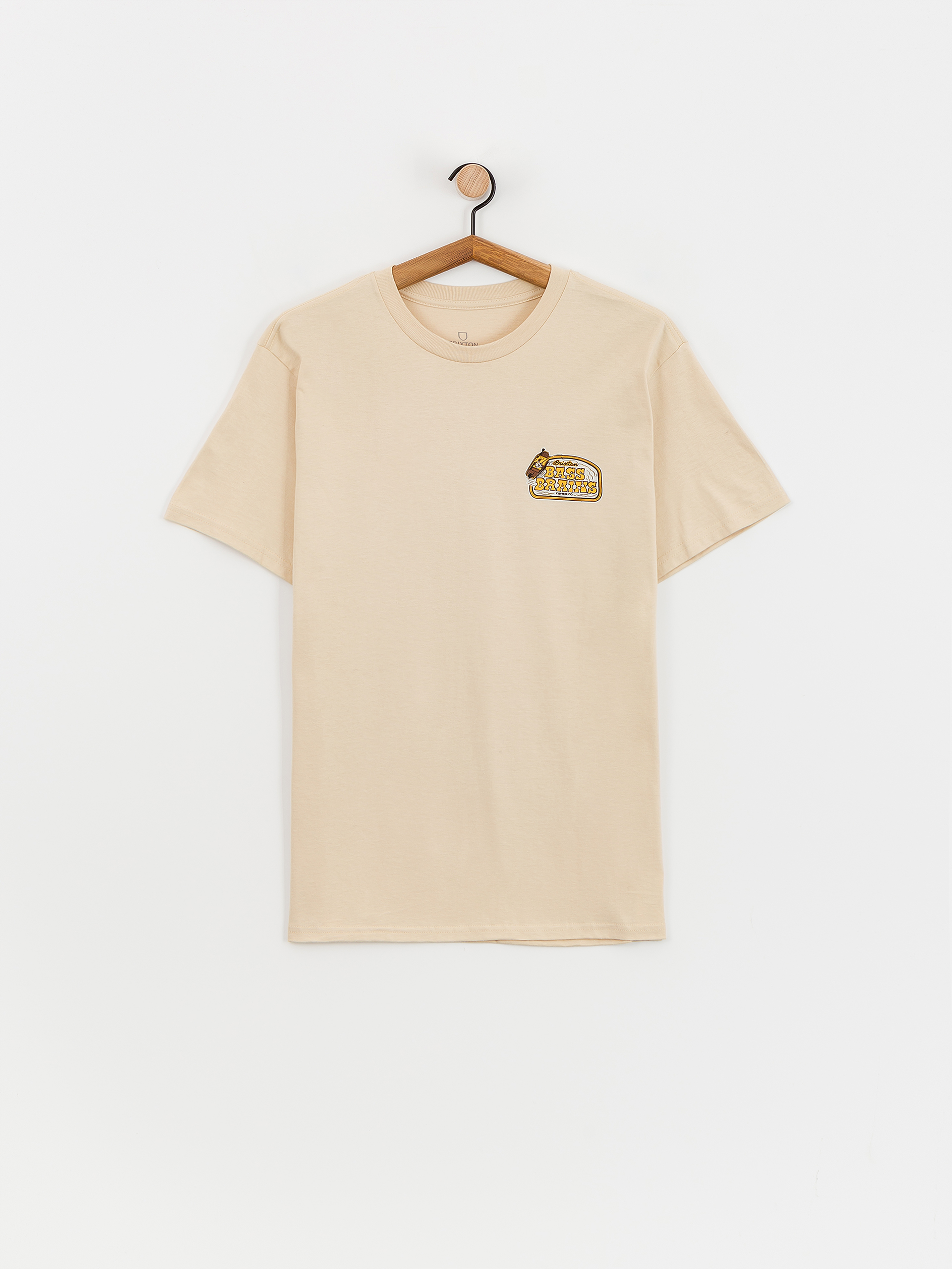 Tričko Brixton Bass Brains Boat Stt (cream)