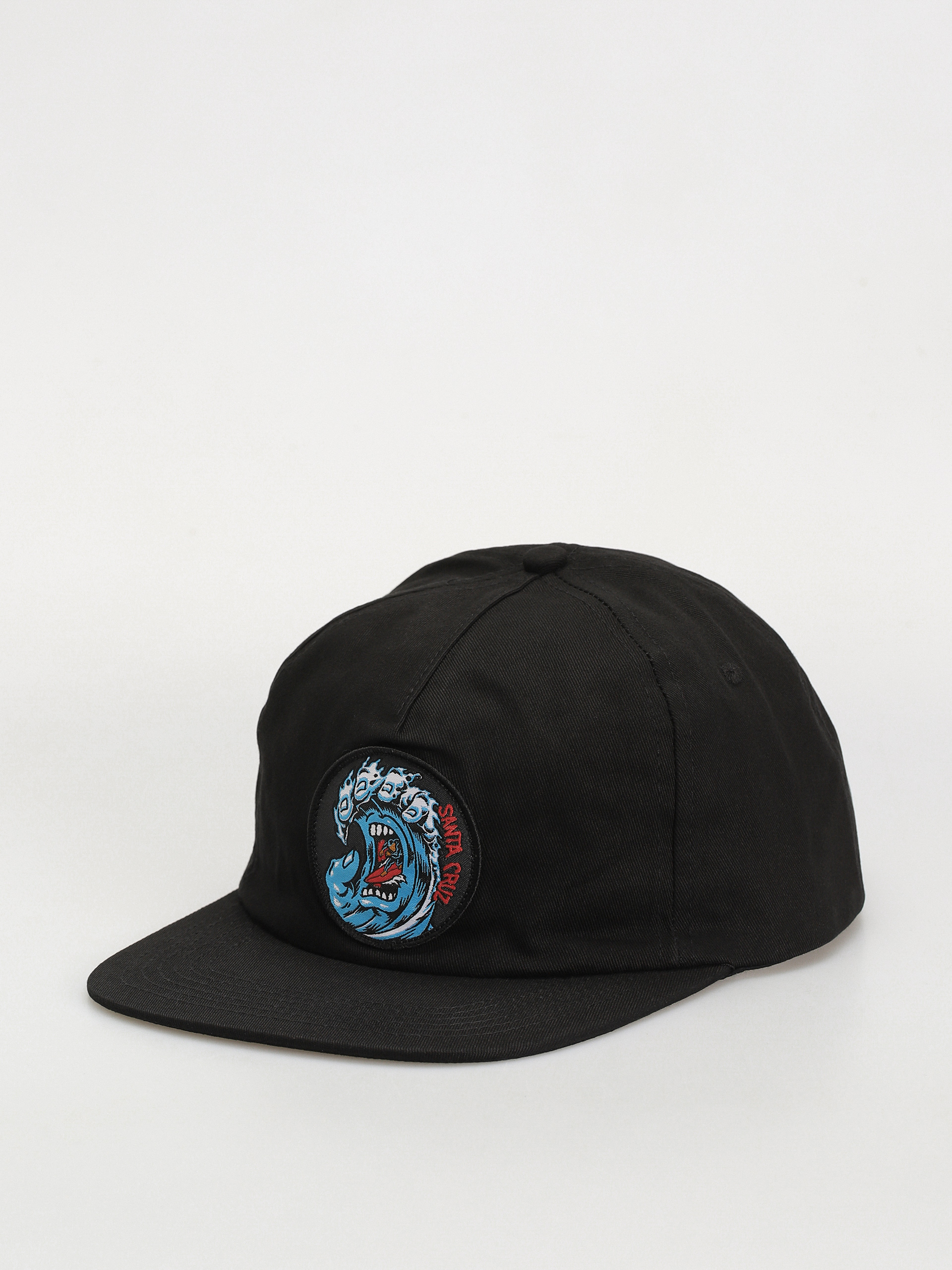 Kšiltovka  Santa Cruz Screaming Wave Snapback (black)