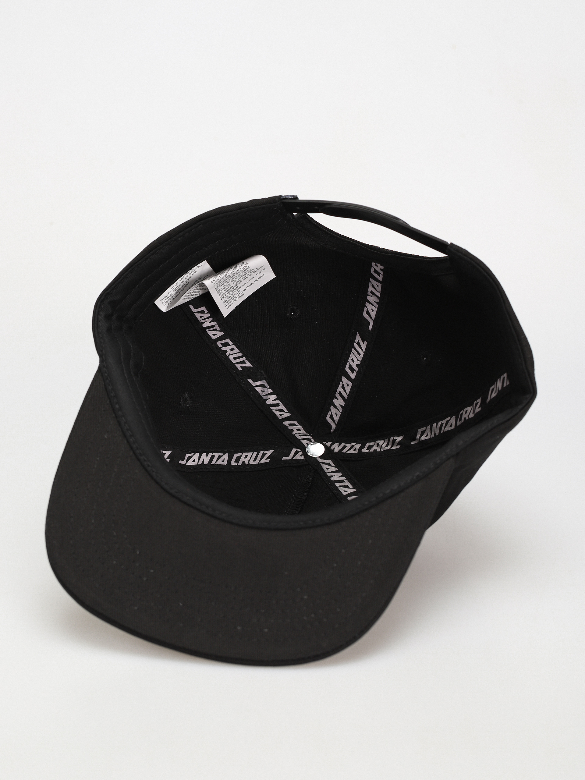 Kšiltovka  Santa Cruz Screaming Wave Snapback (black)