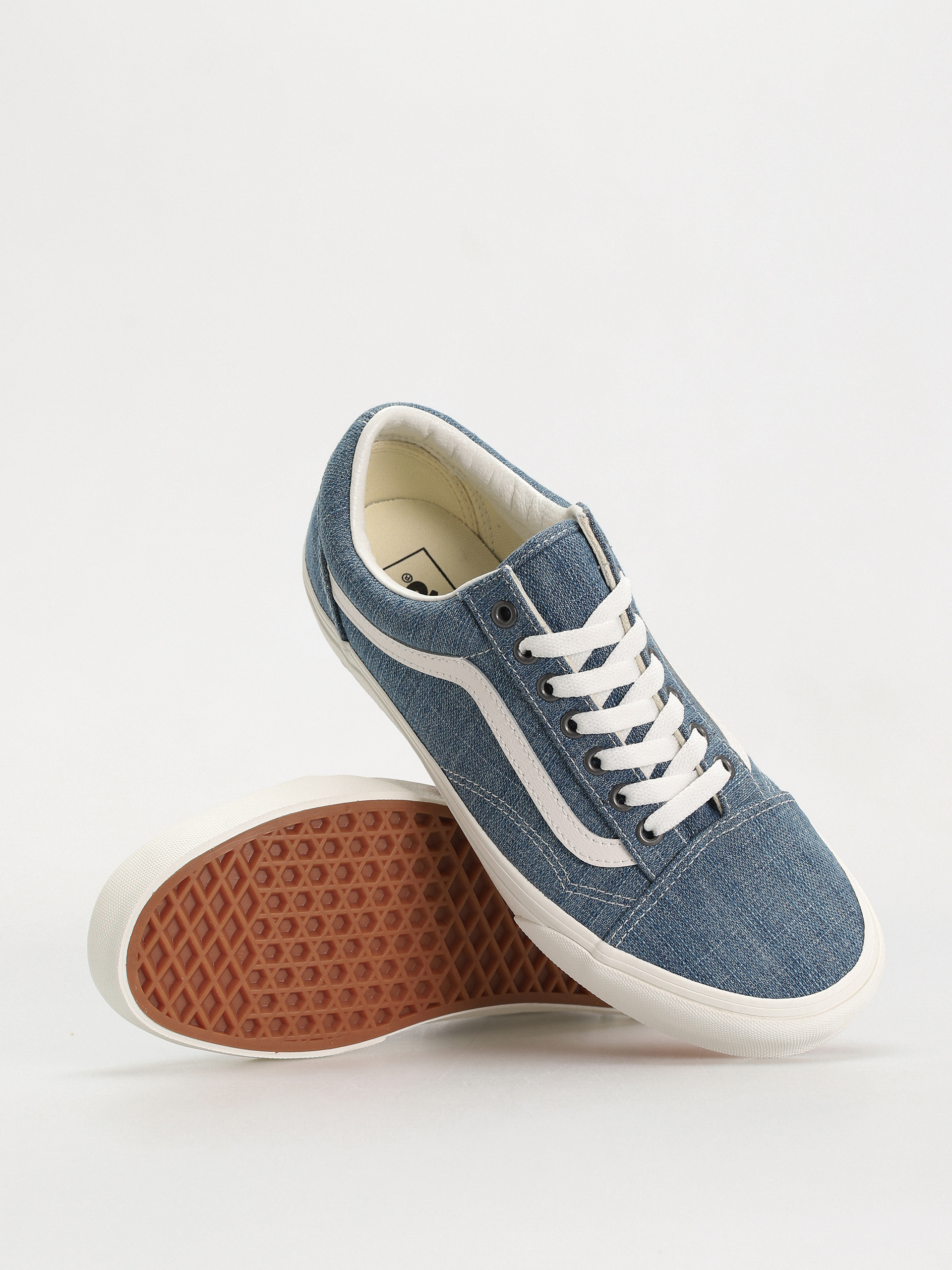 Boty Vans Old Skool (threaded denim blue/white)