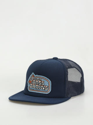 Kšiltovka  Brixton Bass Brains Boat Hp Trucker Ha (washed navy)