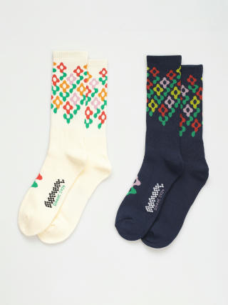 Ponožky Element Ddxe Flowers Socks 2Pk (multicolor)