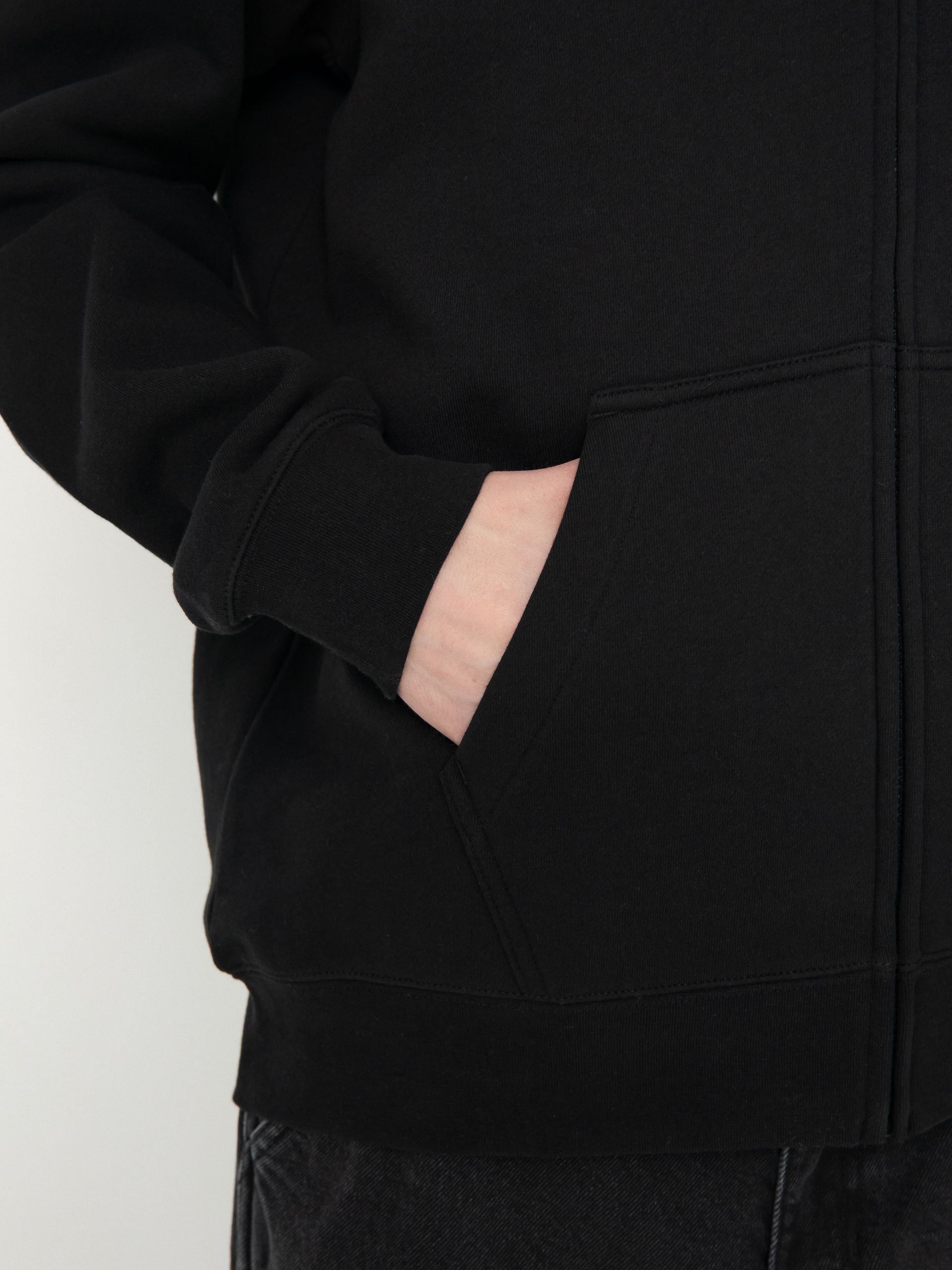 Mikina s kapucí Fox Next Level ZHD (black)