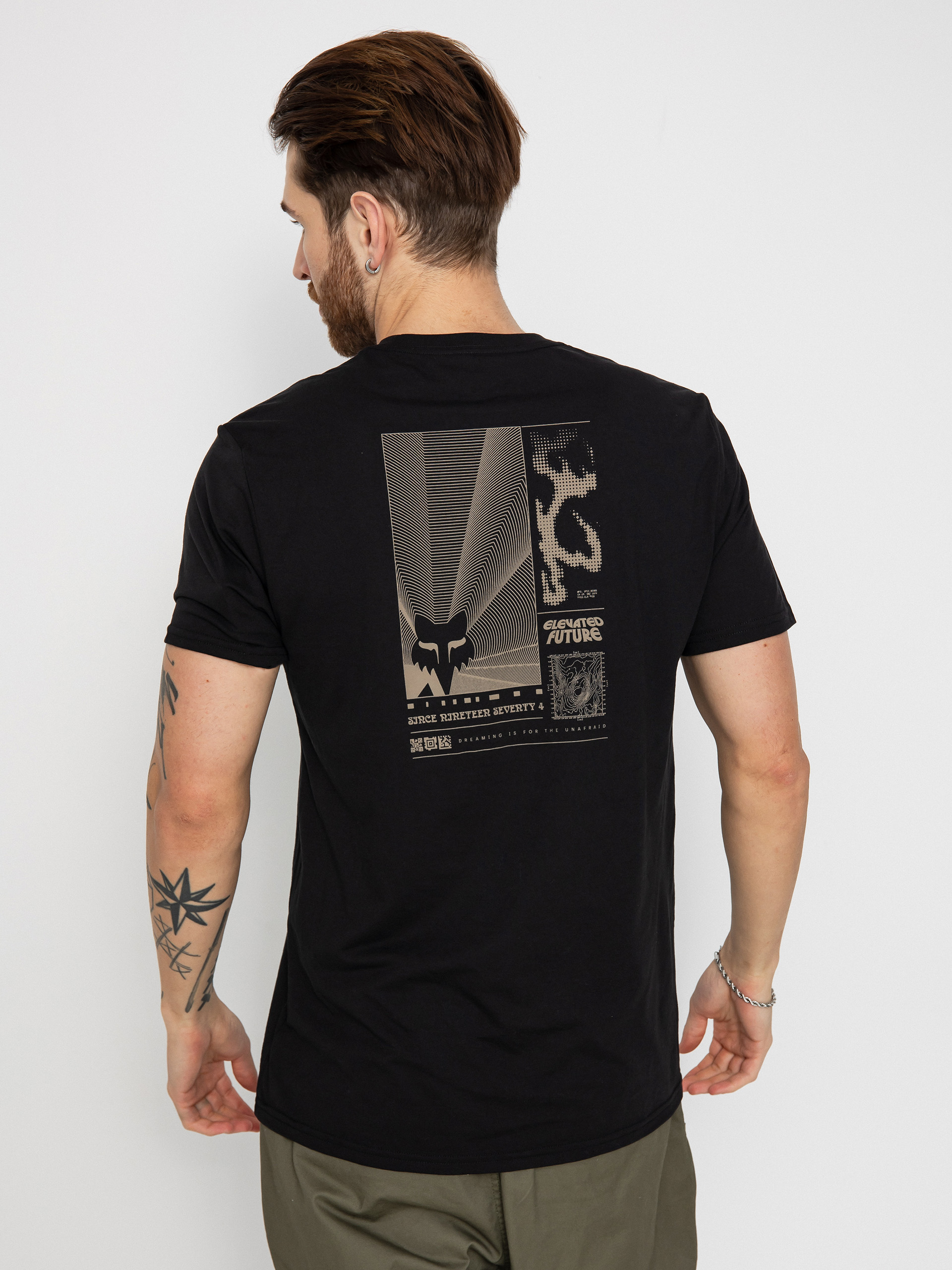 Tričko Fox Interfere Tech (black)