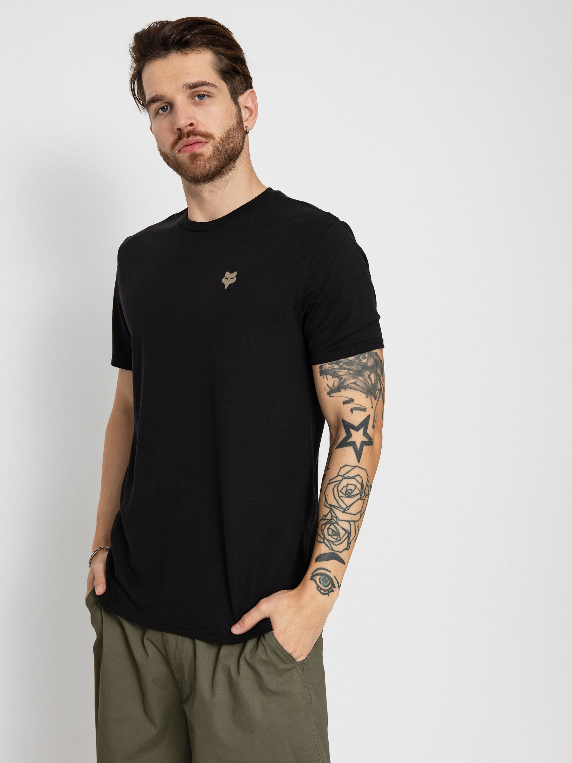 Tričko Fox Interfere Tech (black)