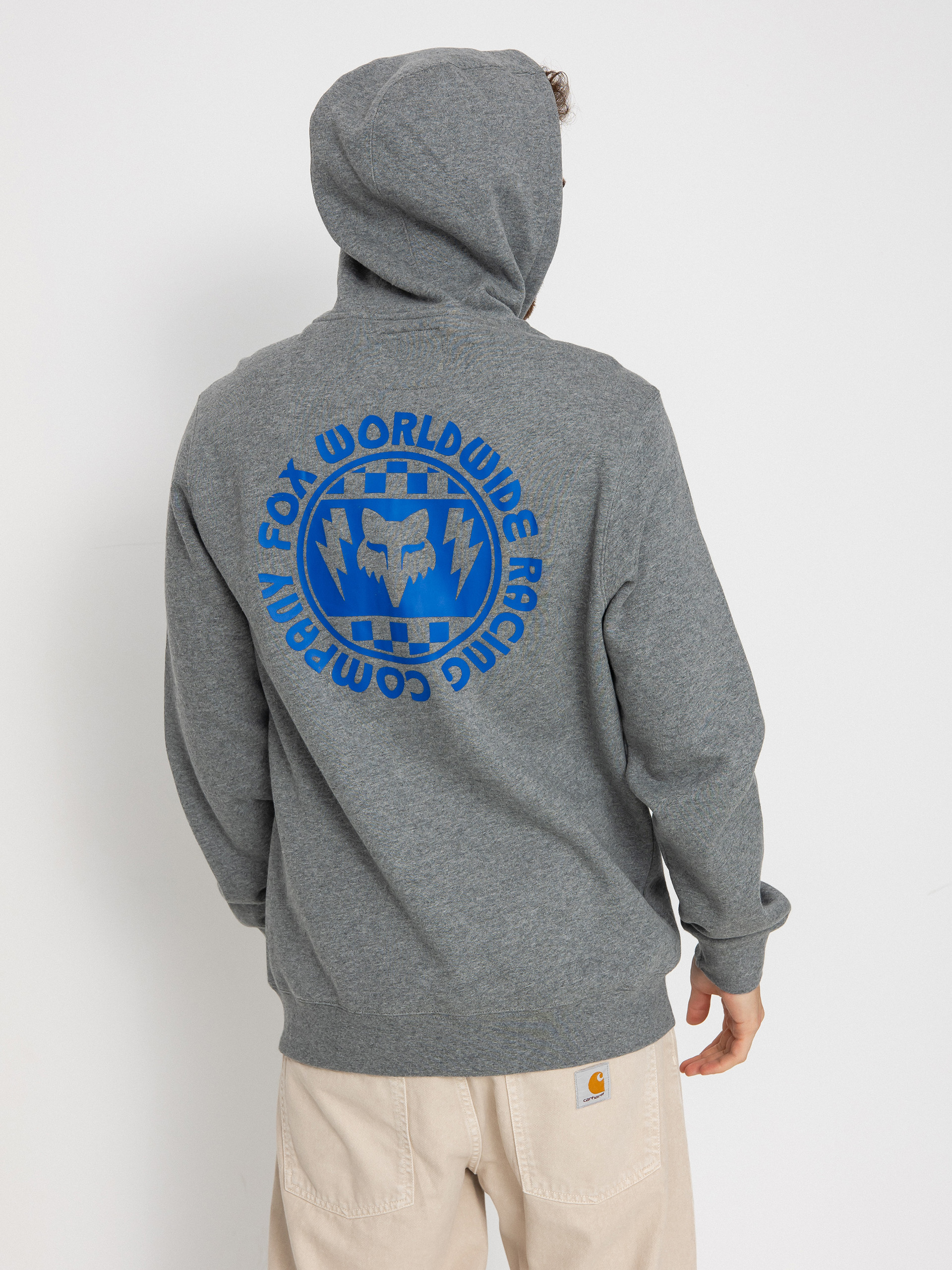 Mikina s kapucí Fox Next Level ZHD (heather graphite)