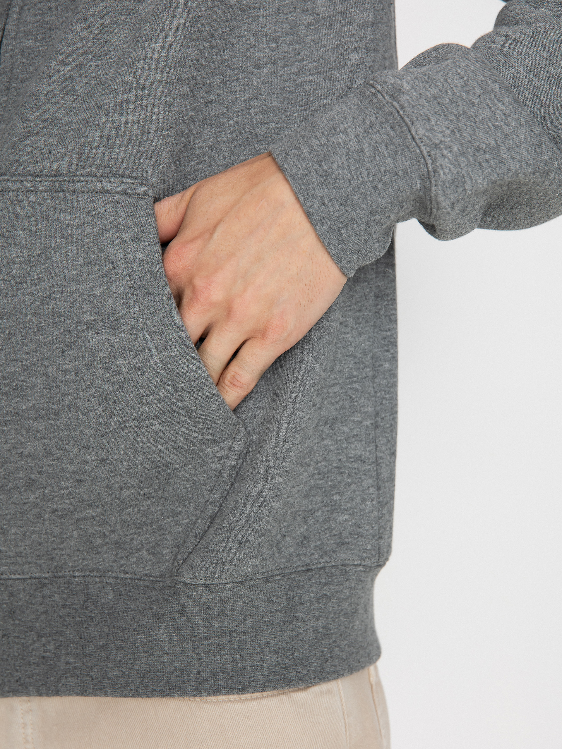 Mikina s kapucí Fox Next Level ZHD (heather graphite)