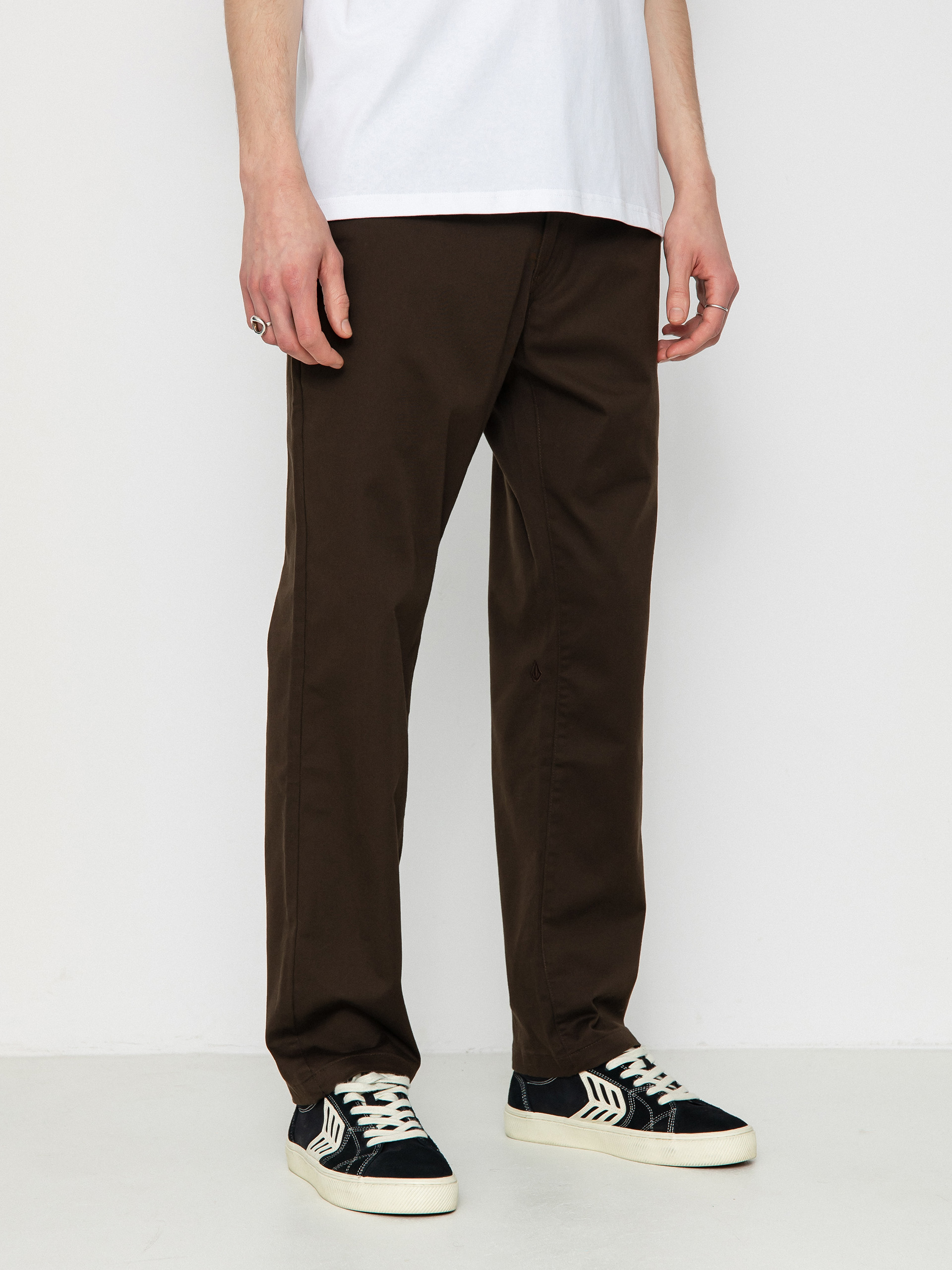 Kalhoty Volcom Frickin Modern Stret (dark brown)