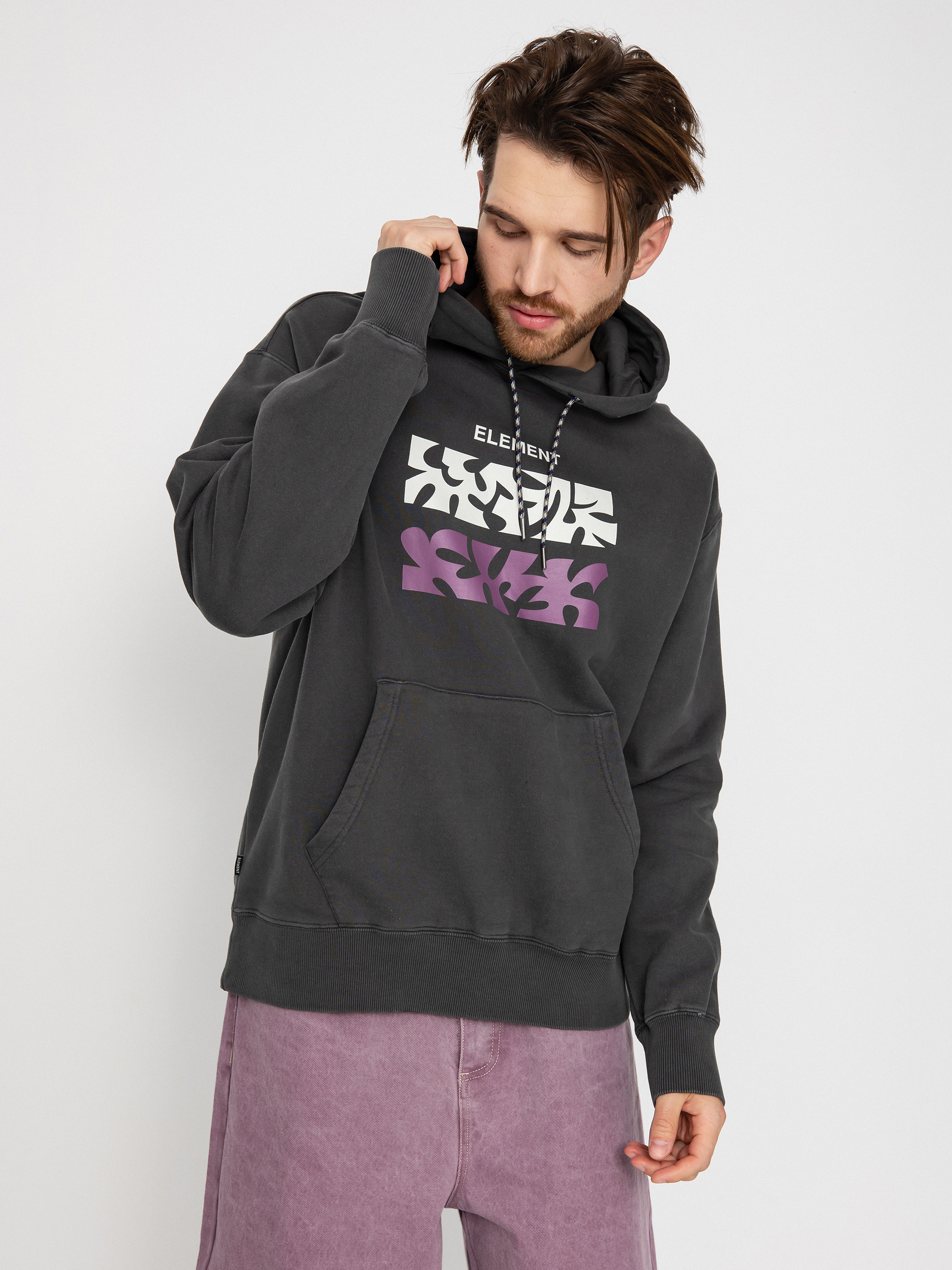 Mikina s kapucí Element Texture HD