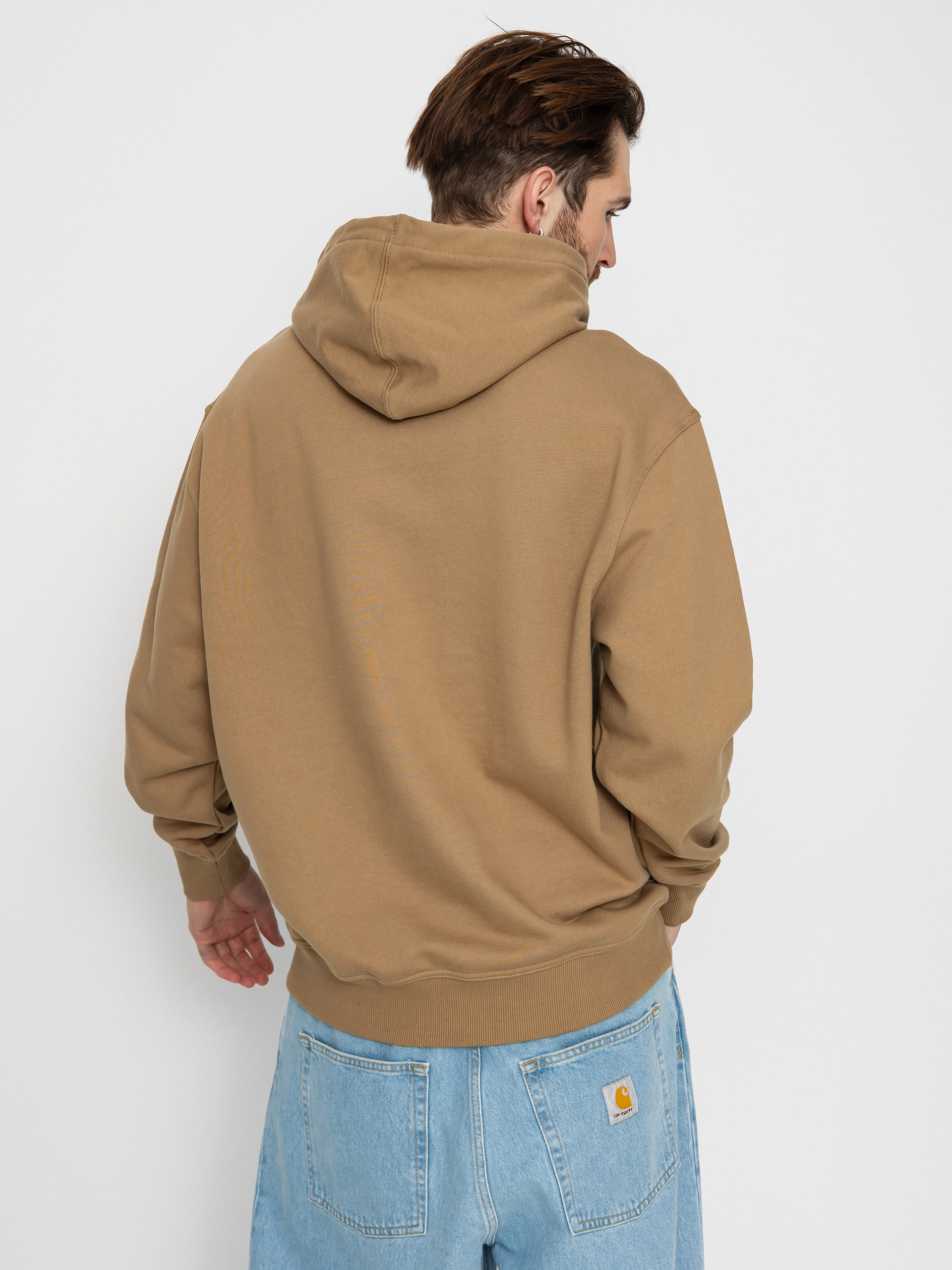 Mikina s kapucí Element Cornell Cipher HD (khaki)