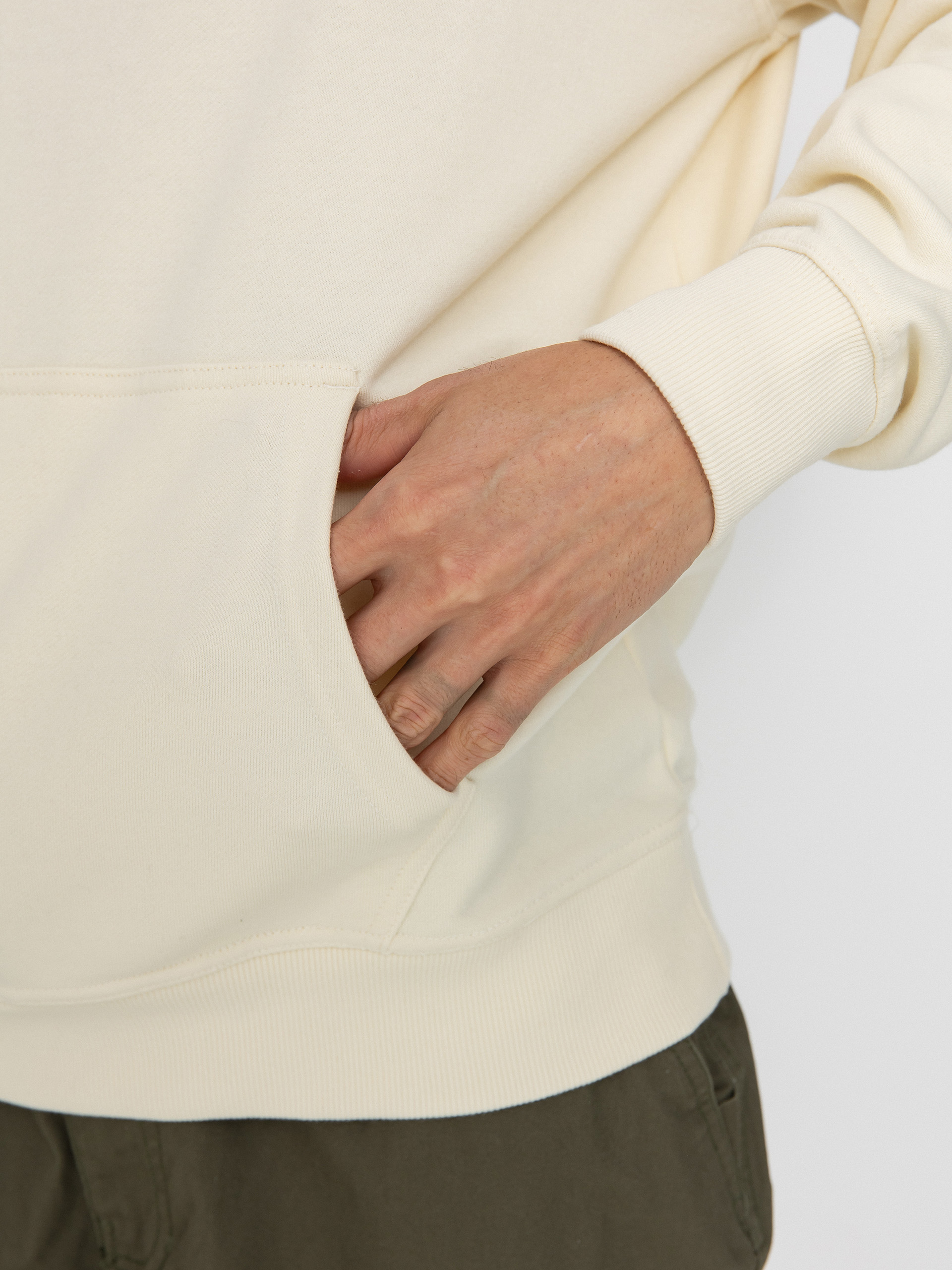 Mikina s kapucí Element Cornell Cipher HD (egret)