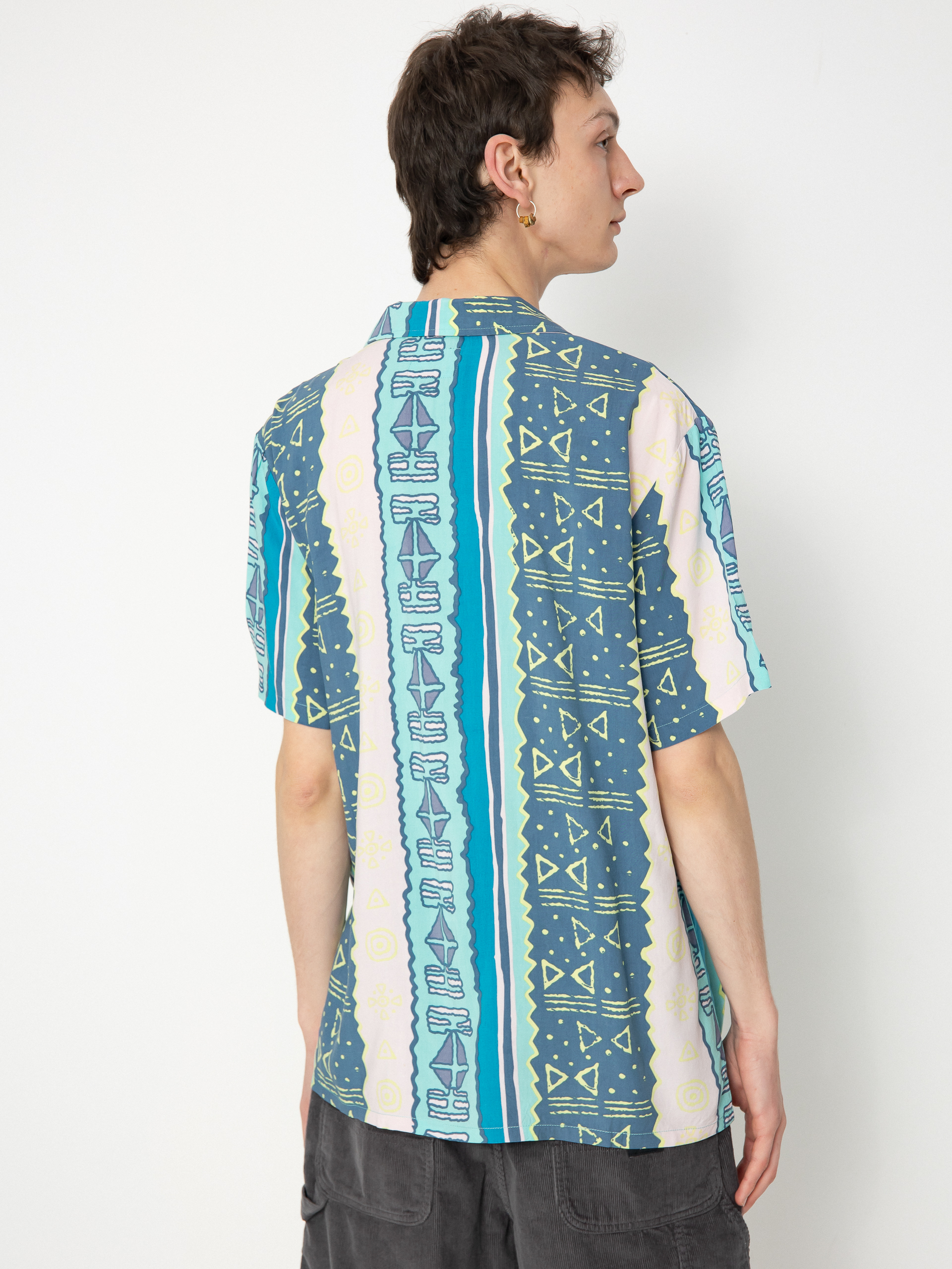 Košile Volcom Bold Moves (crete blue)