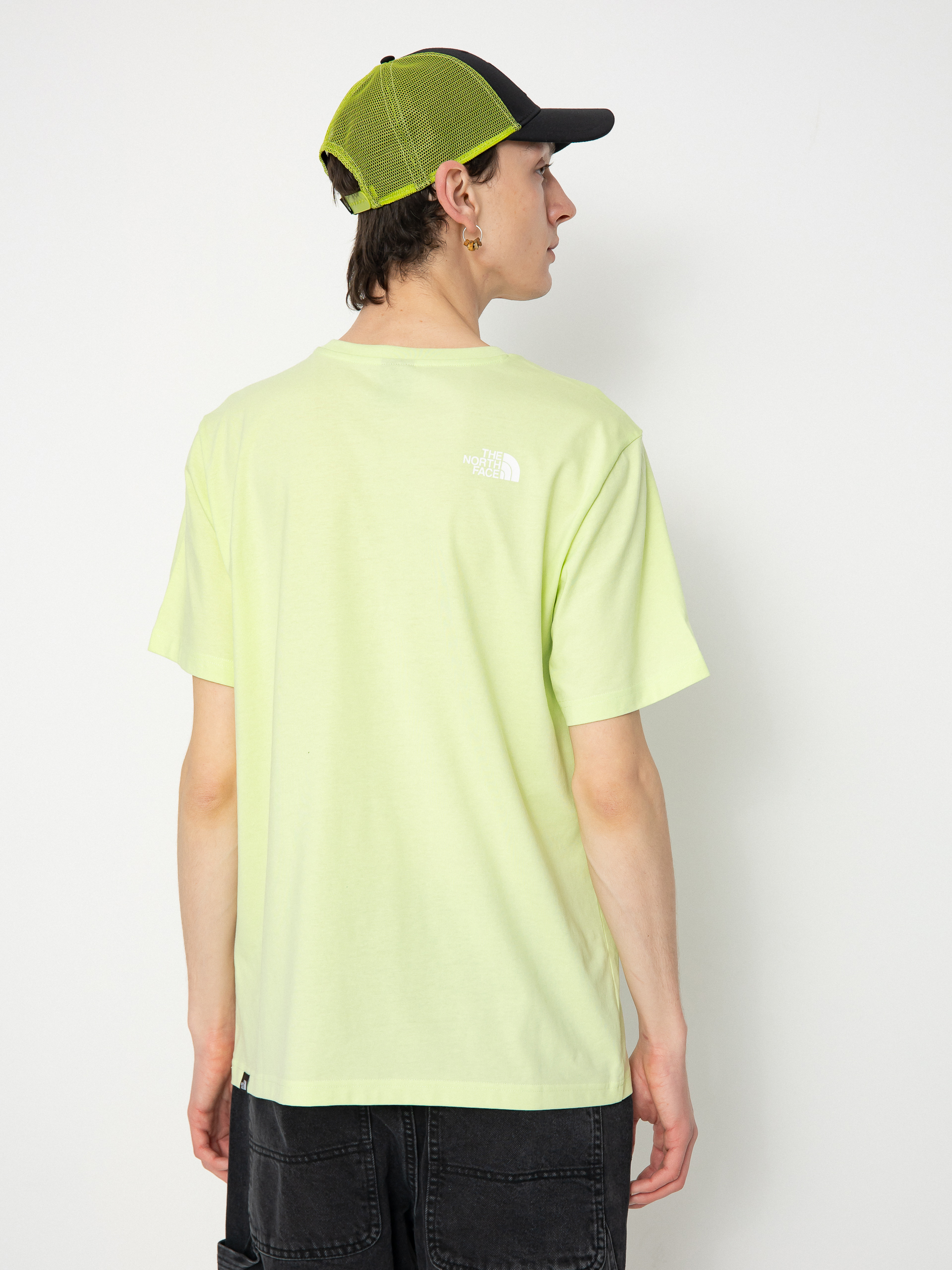 Tričko The North Face Simple Dome (astro lime)