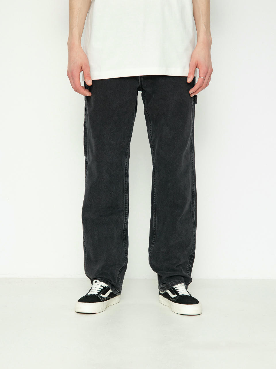 Kalhoty Vans Drill Chore Ave Relaxed Carp Denim (pirate black)