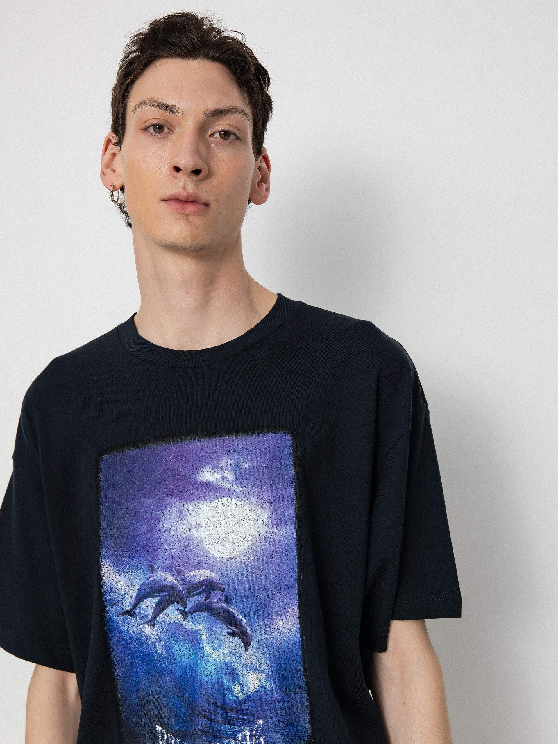 Tričko Billabong Dolphin Love Og (black)