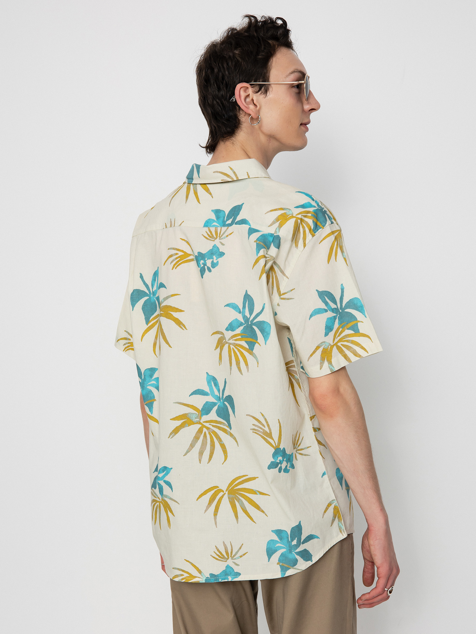 Košile Quiksilver Apero Classic (snow white aop mix b)