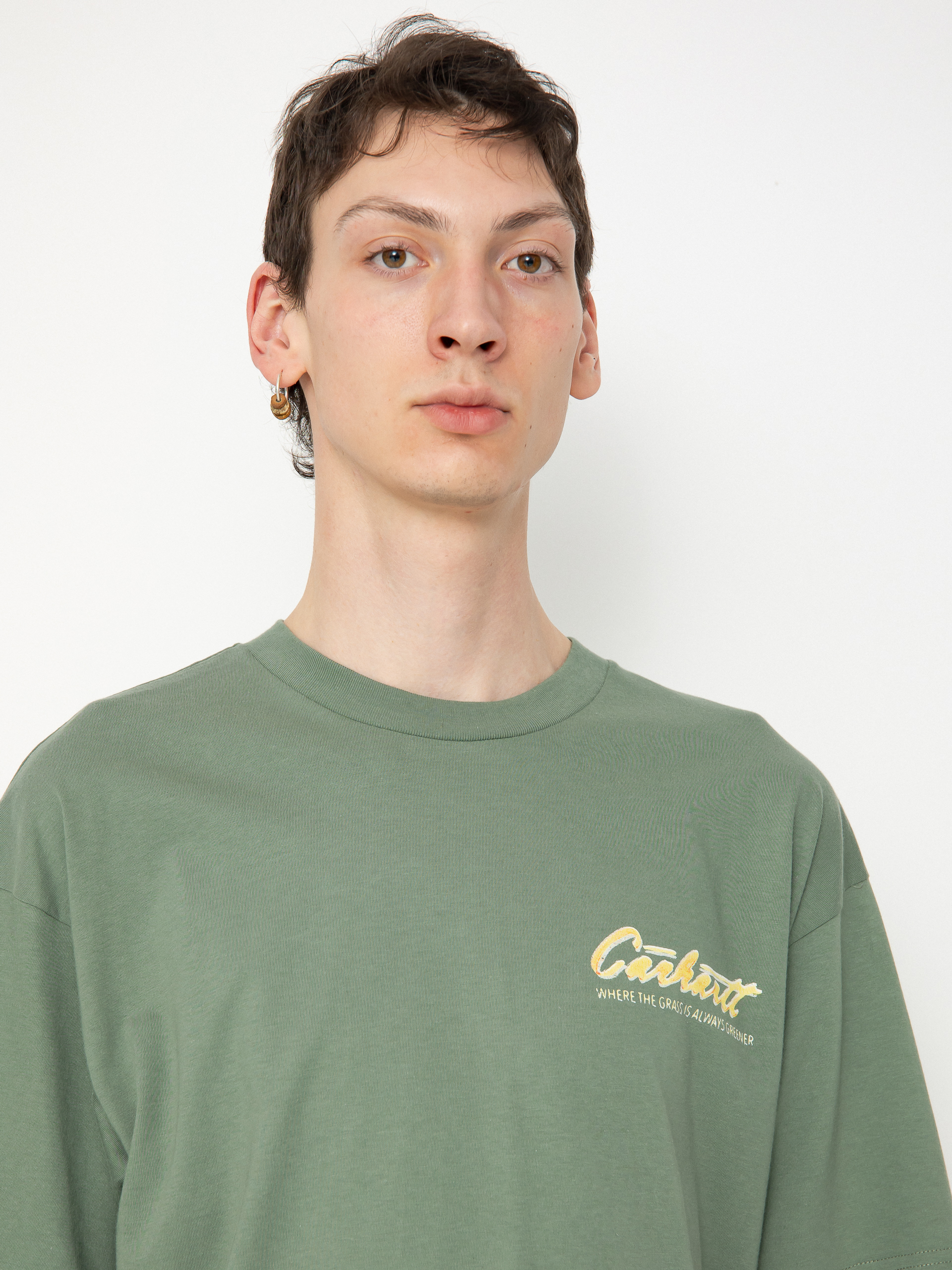 Tričko Carhartt WIP Green Grass (park)