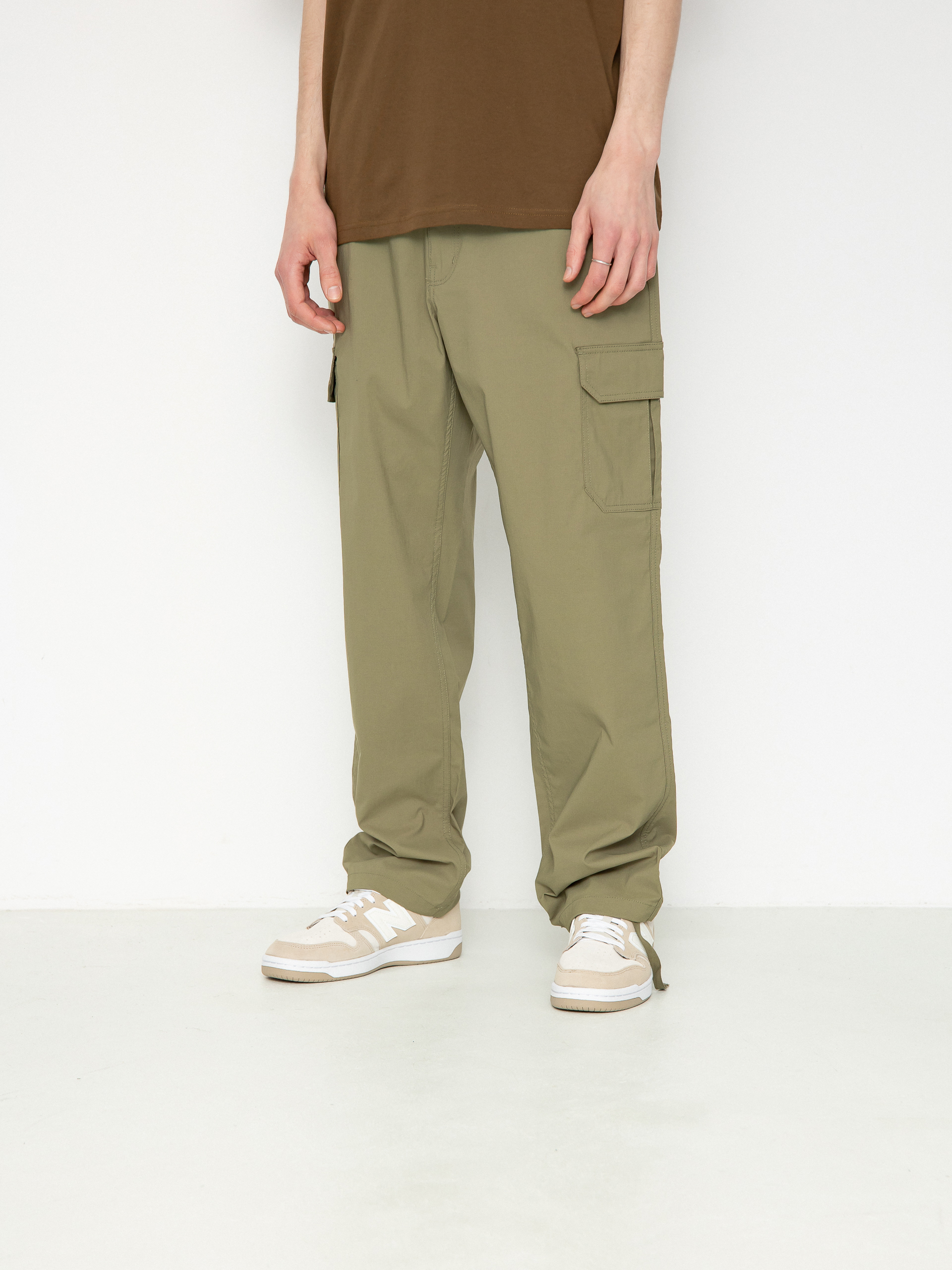 Kalhoty Brixton Waypoint Cargo (olive surplus)