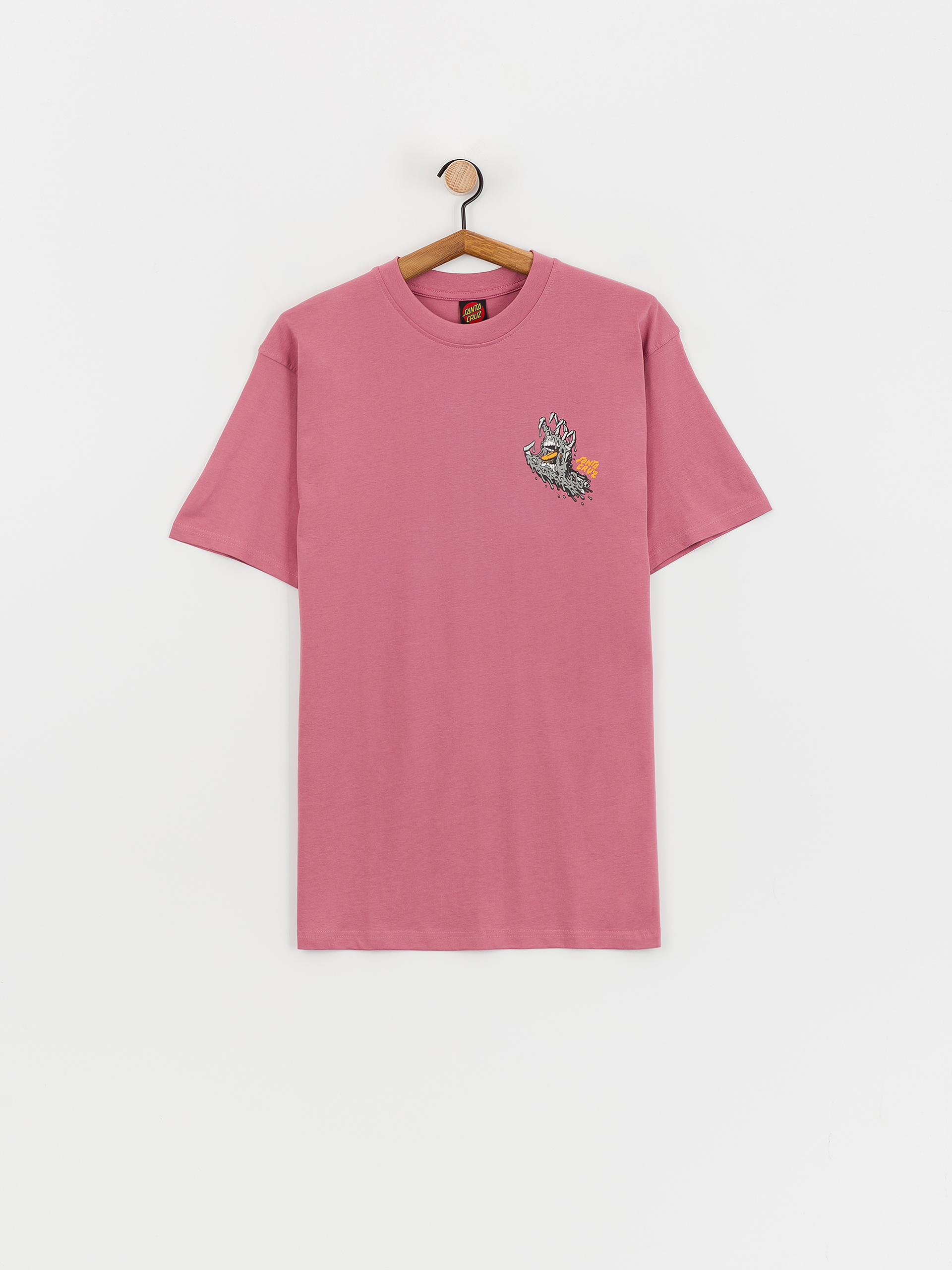 Tričko Santa Cruz Melting Hand (dusty rose)