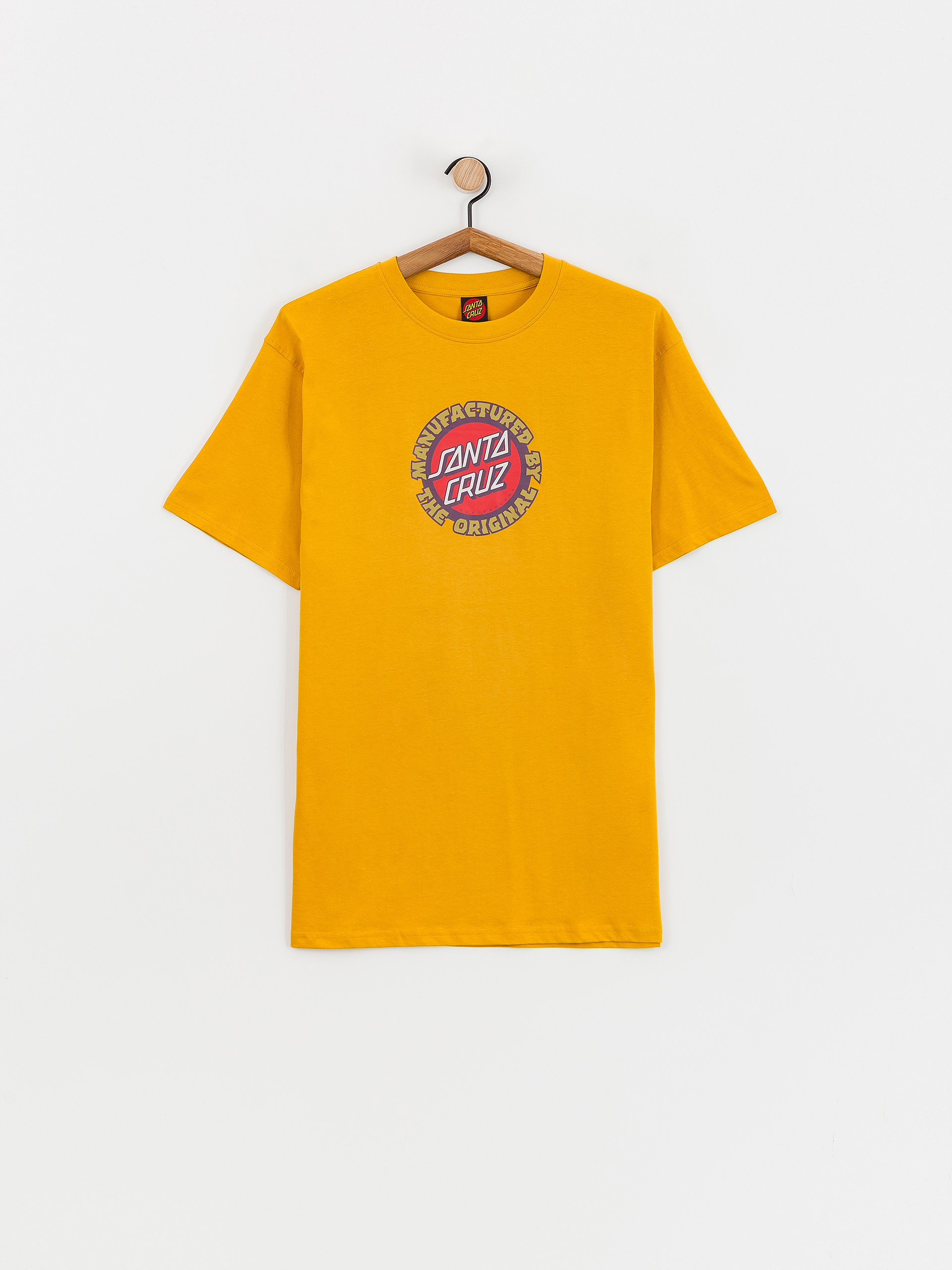 Tričko Santa Cruz Speed Mfg Dot Front (old gold)