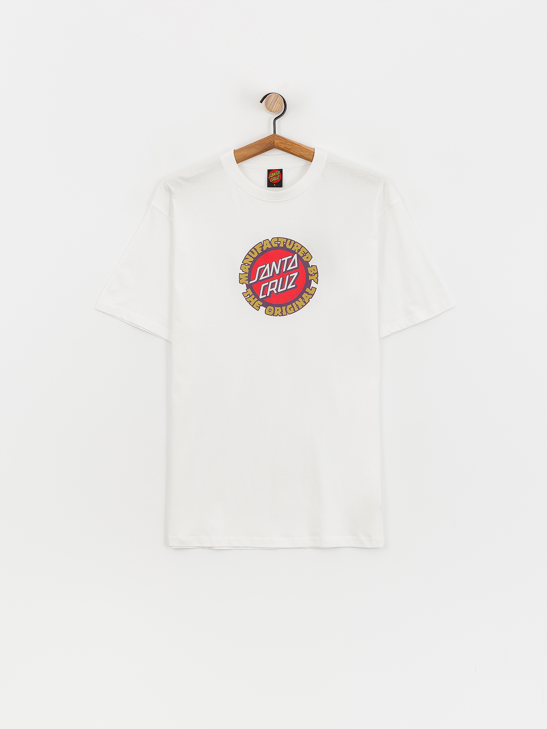 Tričko Santa Cruz Speed Mfg Dot Front (white)