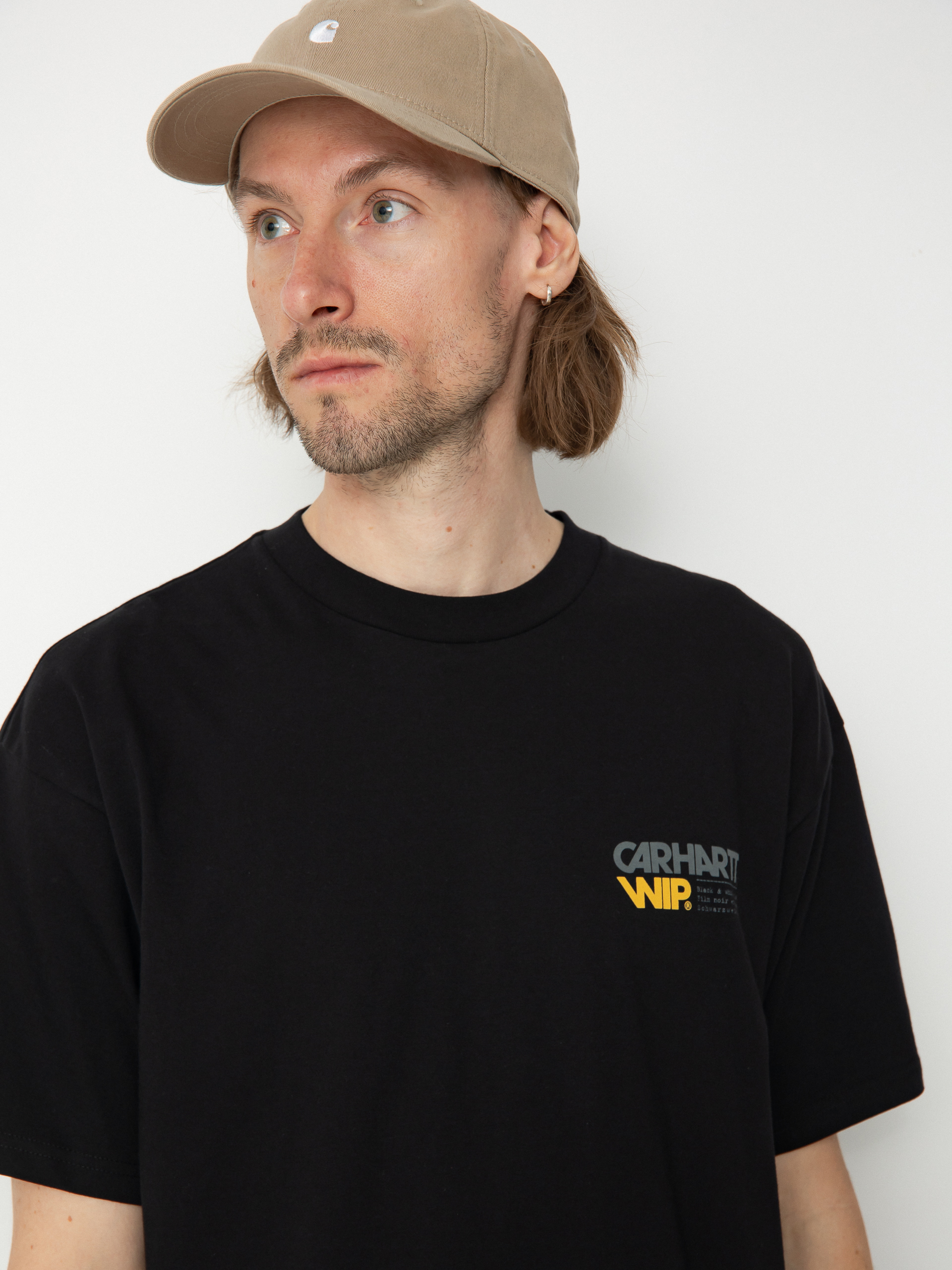 Tričko Carhartt WIP Contact Sheet (black)