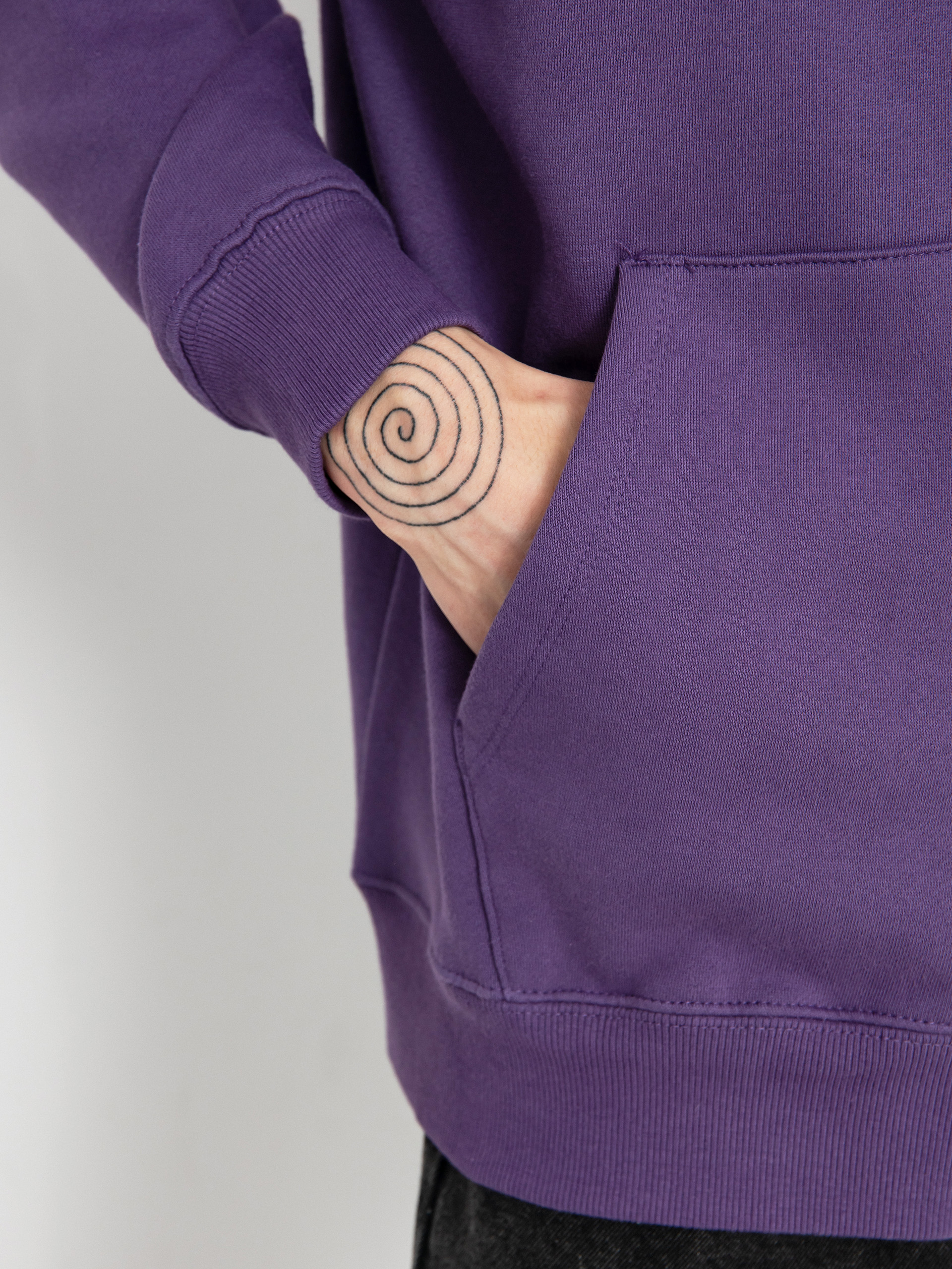 Mikina s kapucí Volcom Watanite ZHD (deep purple)