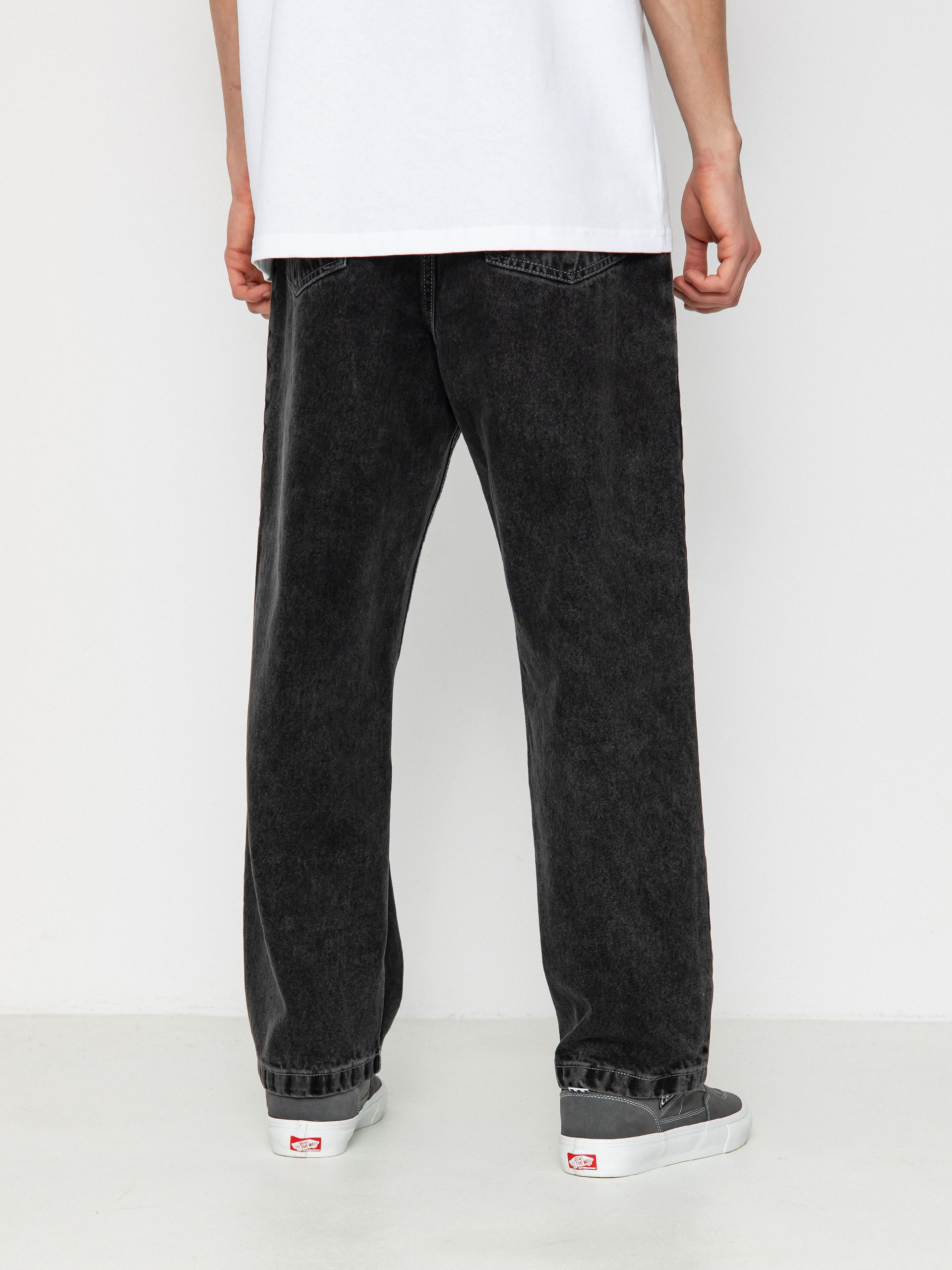 Kalhoty Polar Skate 93! Denim (silver black)