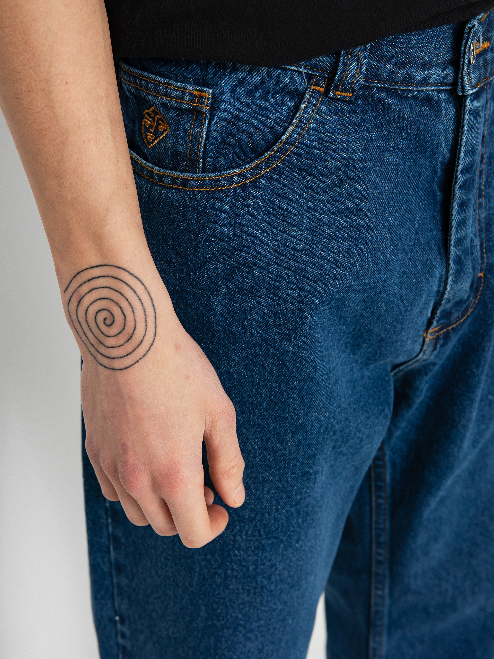 Kalhoty Polar Skate 89! Denim (dark blue)