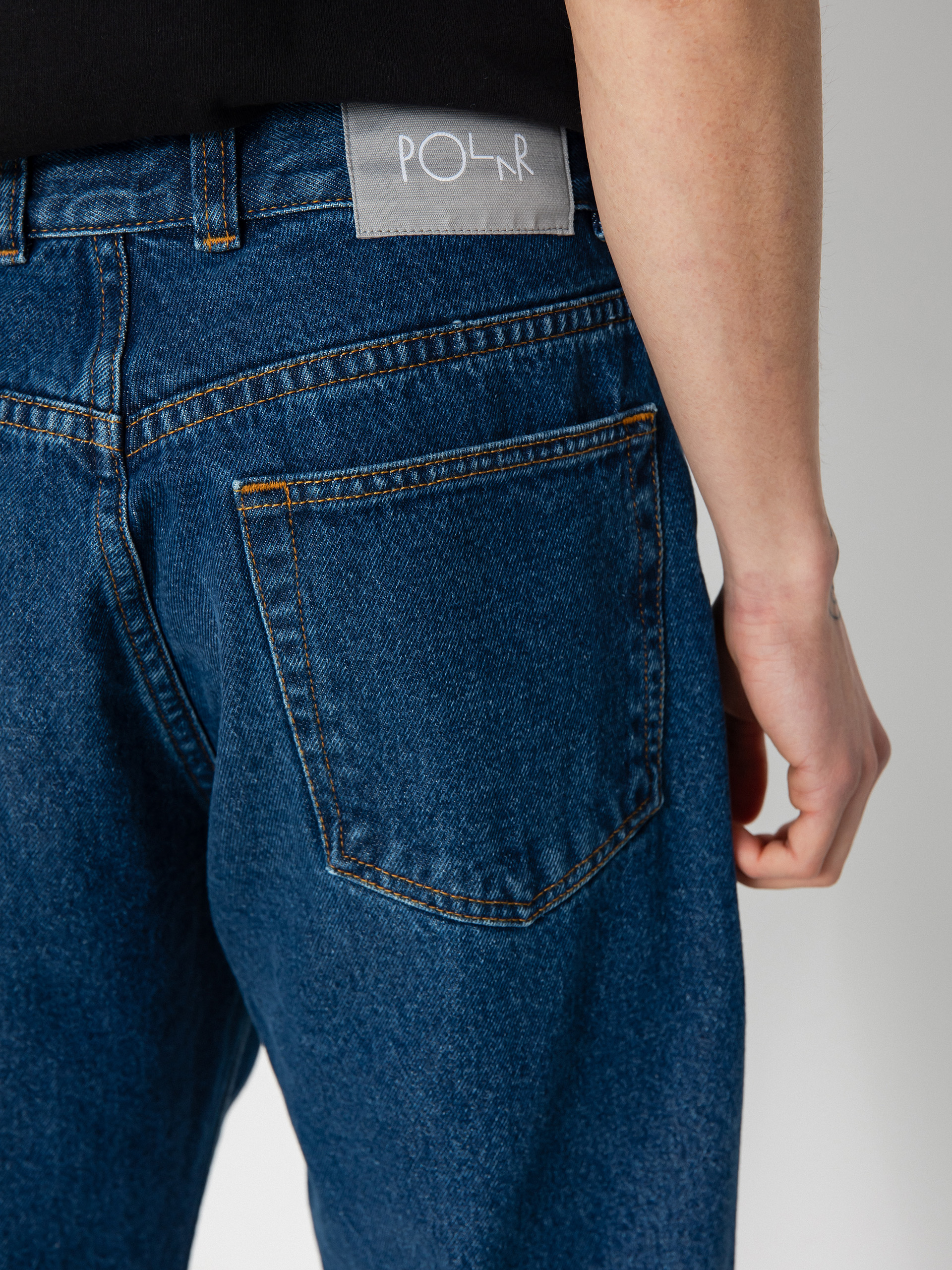 Kalhoty Polar Skate 89! Denim (dark blue)