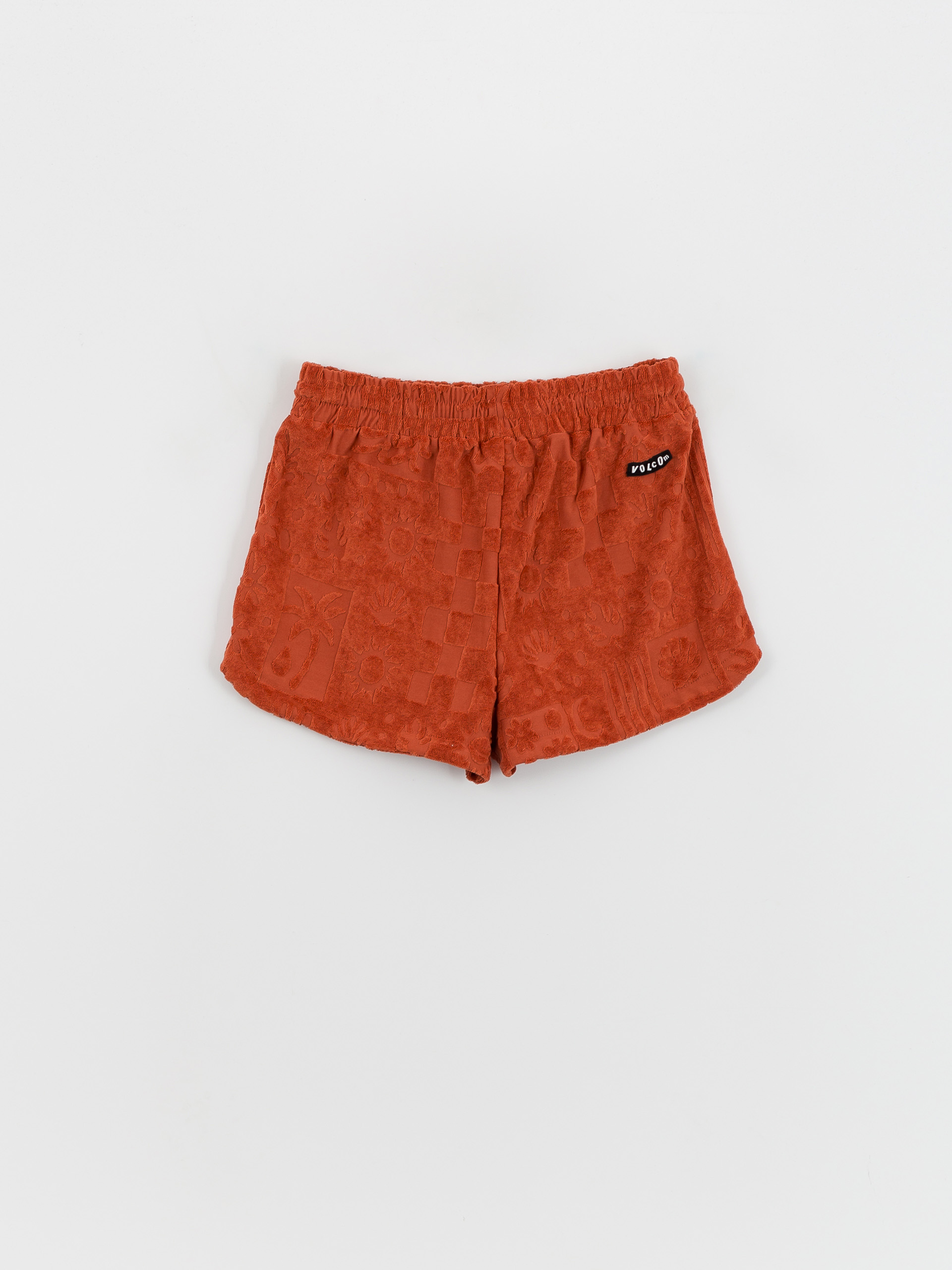 Kraťasy Volcom Sunny Wild Terry Cloth Wmn (rosewood)