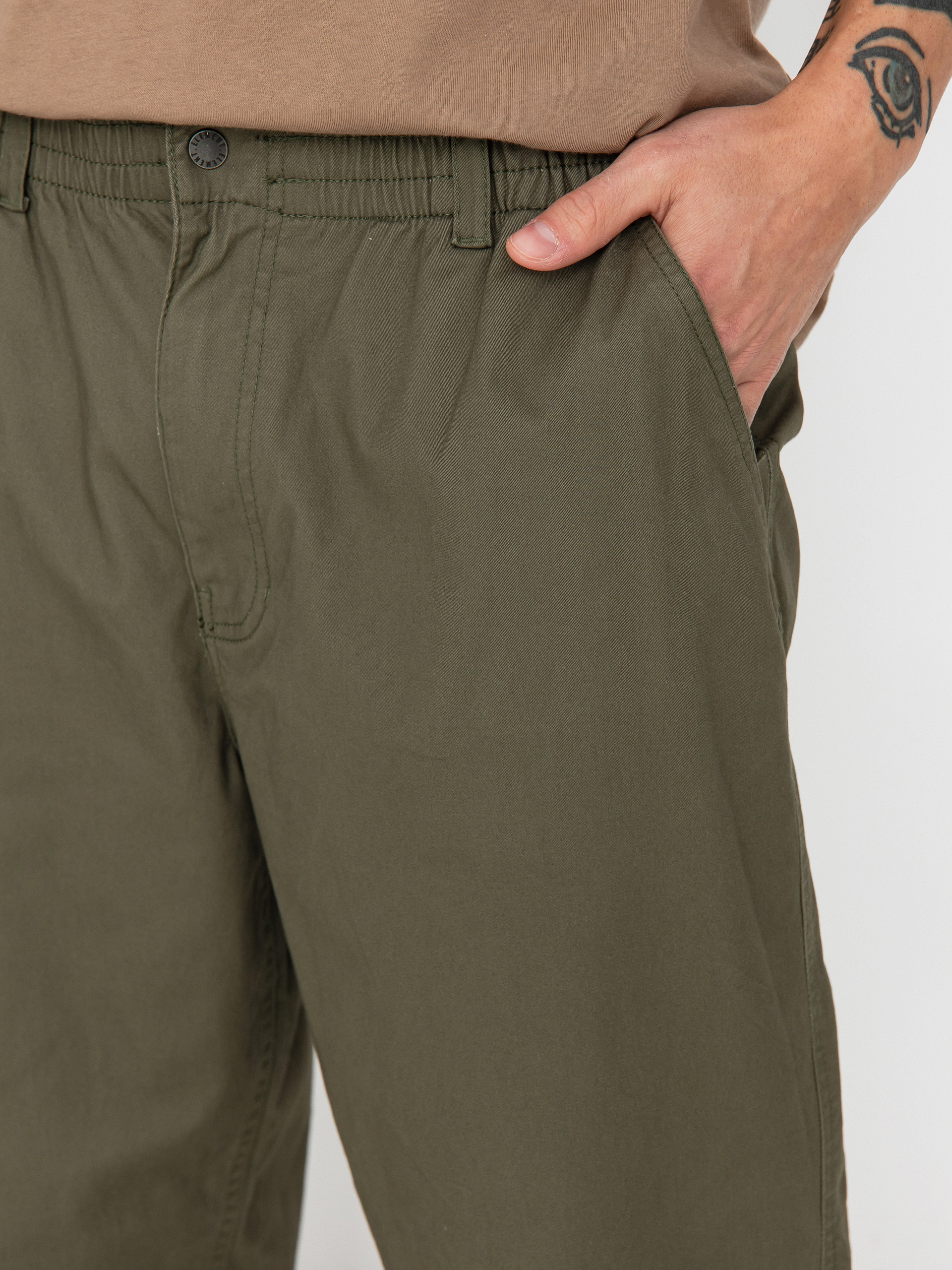 Kalhoty Element Howland Big Chino (beetle)