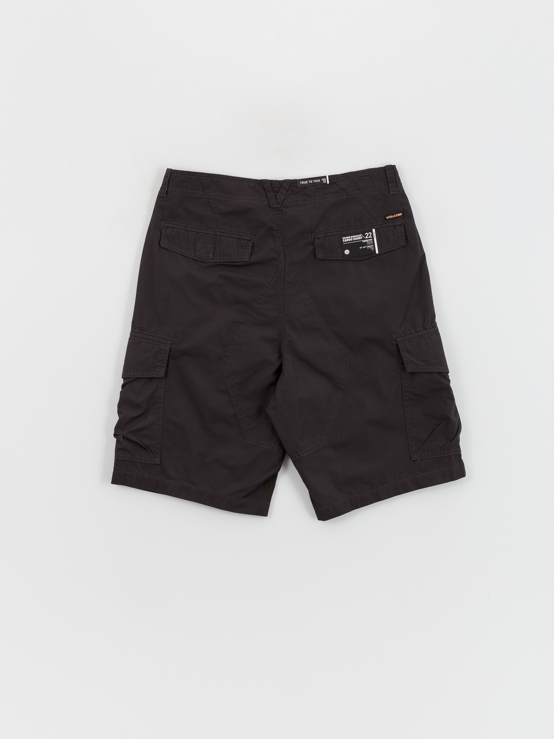 Kalhoty Volcom Grande Barracks Cargo 22 (asphalt black)