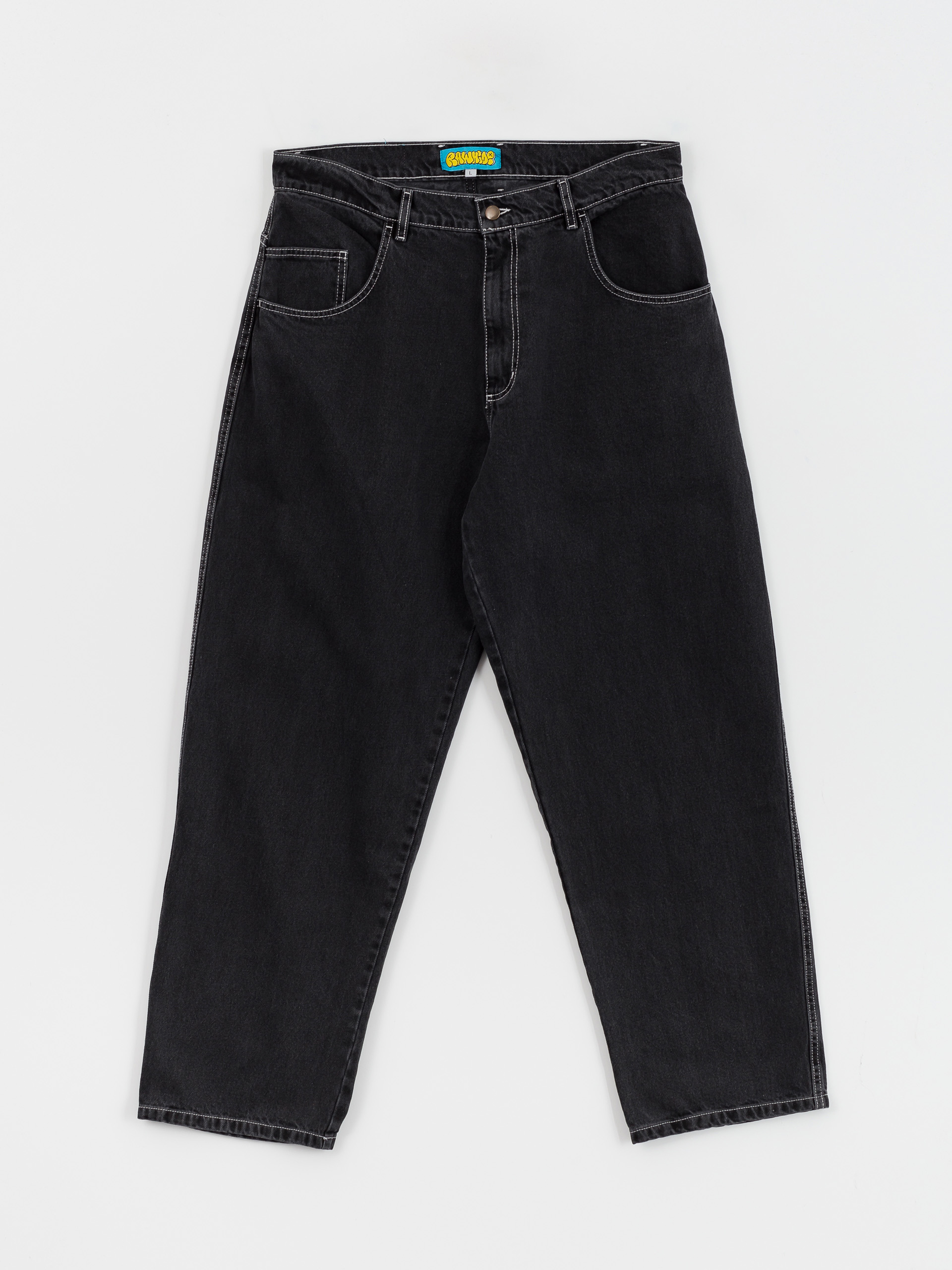 Kalhoty Raw Hide Skateboards OG Jeans (washed black)