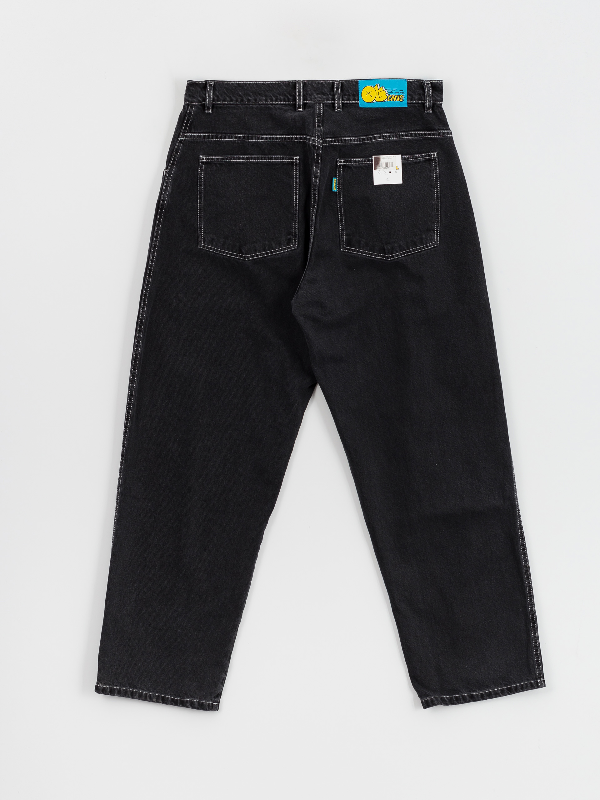 Kalhoty Raw Hide Skateboards OG Jeans (washed black)