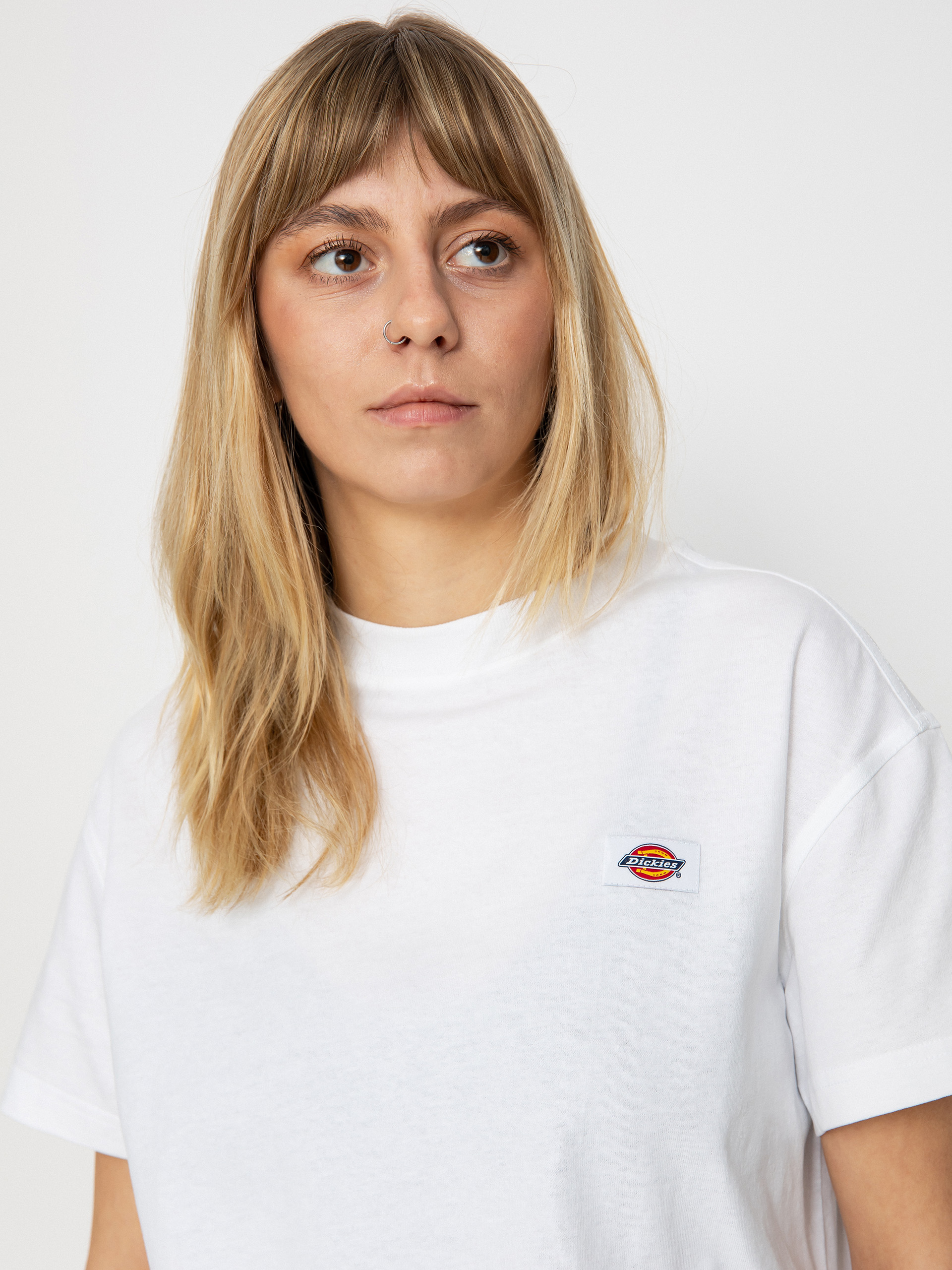 Tričko Dickies Oakport Boxy Wmn (white)