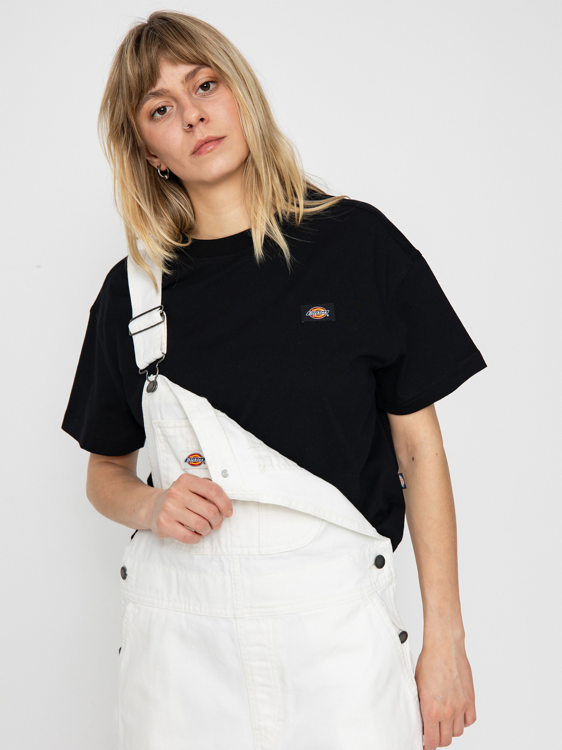 Tričko Dickies Oakport Boxy Wmn (black)