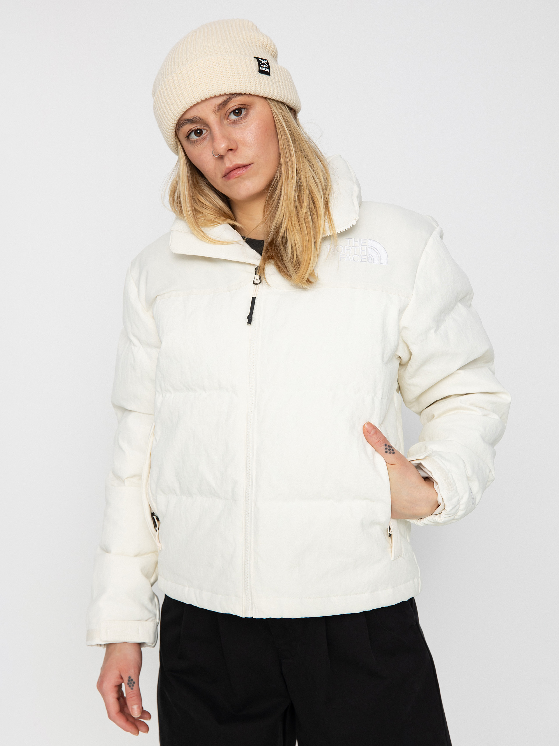 Bunda The North Face 92 Ripstop Nuptse Wmn (white dune)
