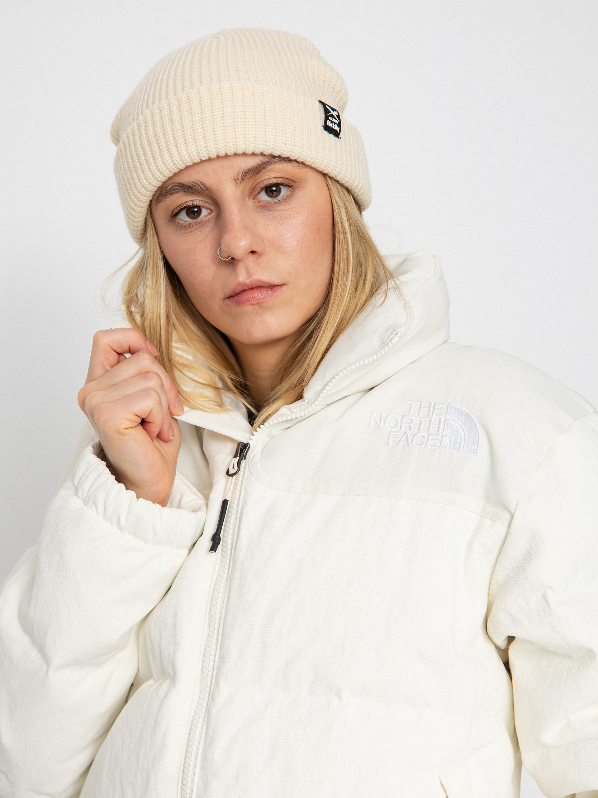 Bunda The North Face 92 Ripstop Nuptse Wmn (white dune)