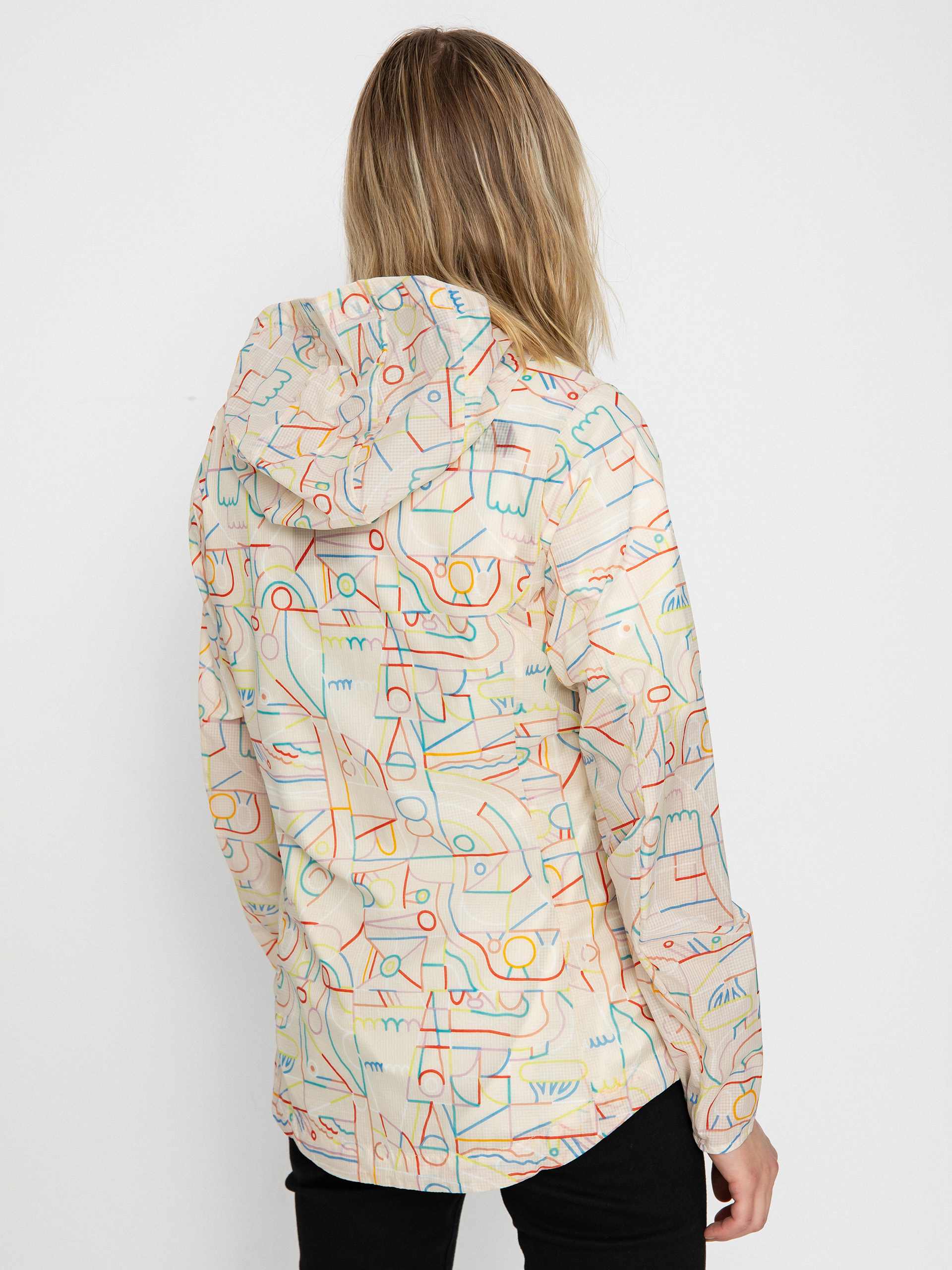 Bunda Patagonia Houdini Wmn (lose yourself outline pumice)