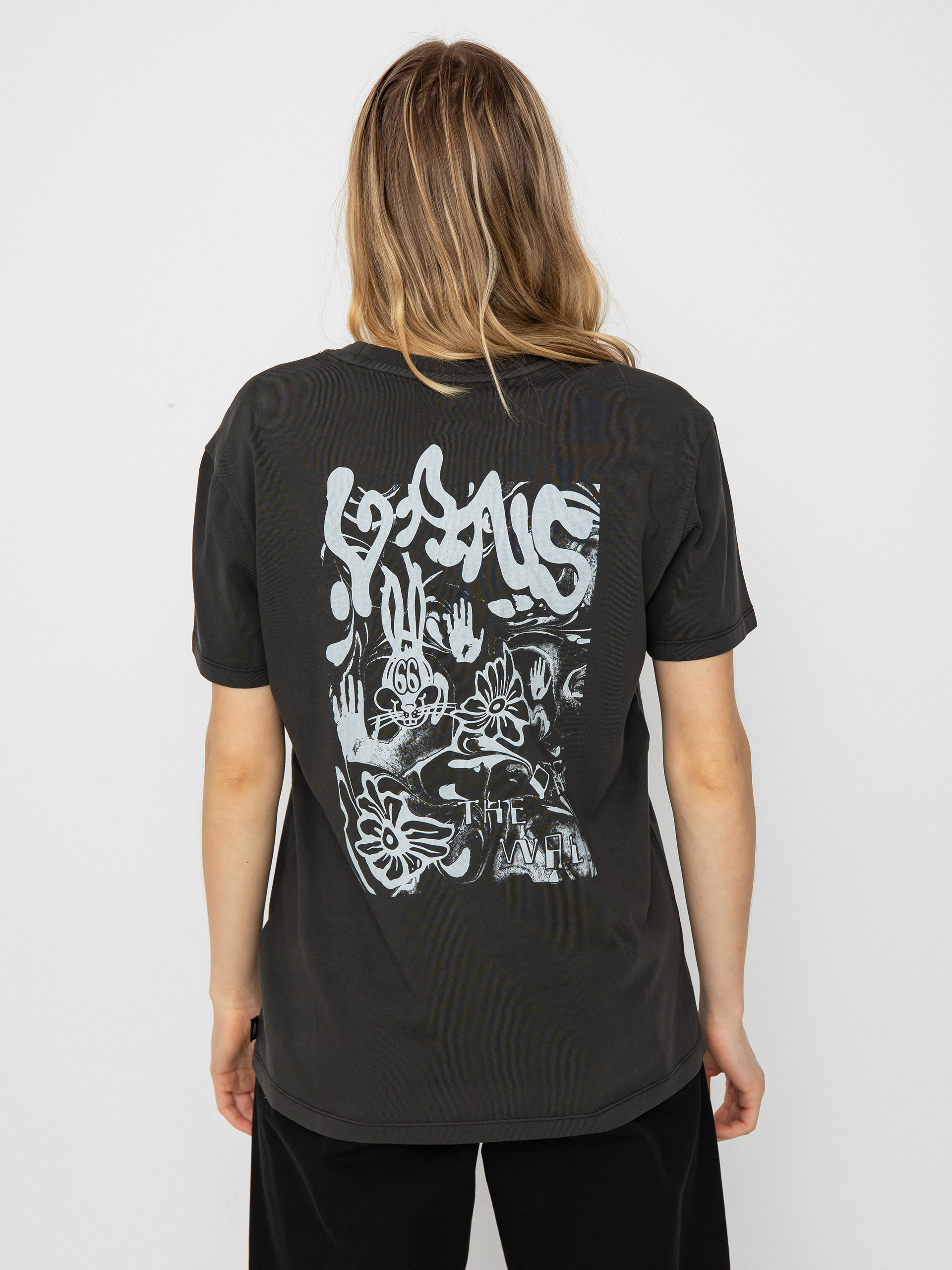 Tričko Vans Hi Fives Bff Wmn (black)