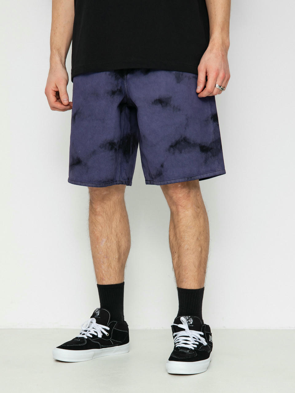 Kraťasy Volcom Billow Denim (deep purple)