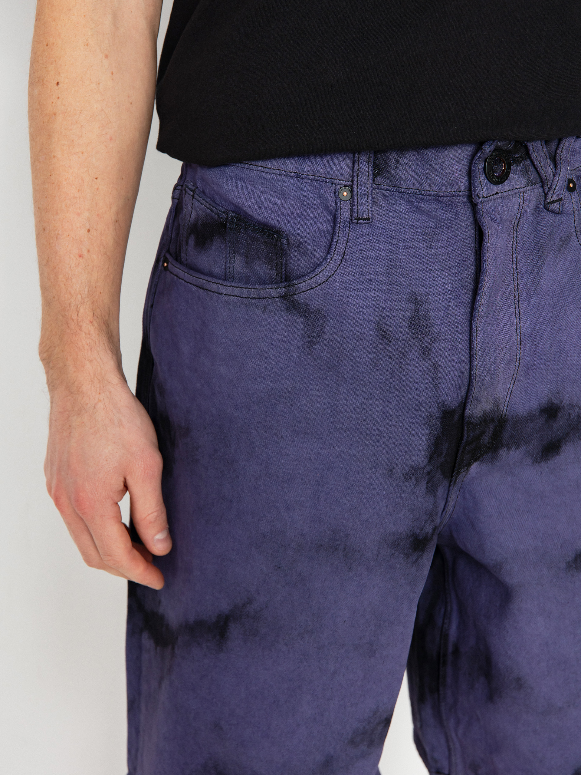 Kraťasy Volcom Billow Denim (deep purple)