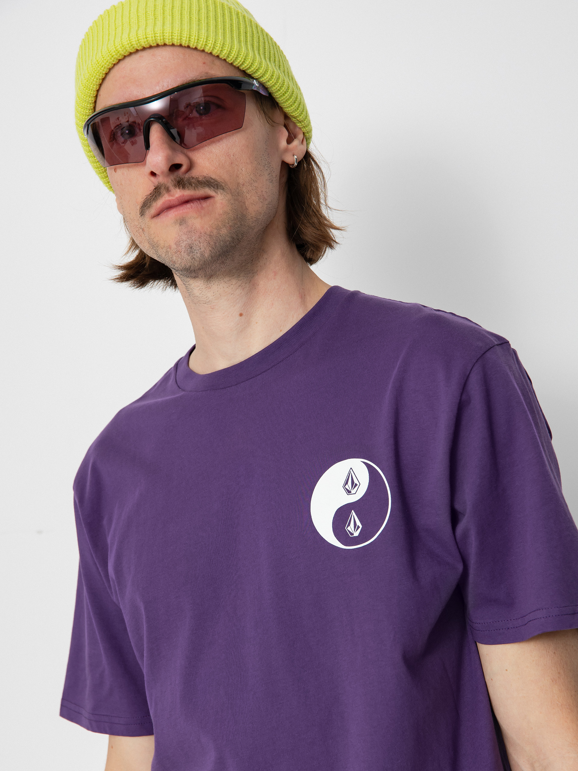 Tričko Volcom Counterbalance Bsc (deep purple)